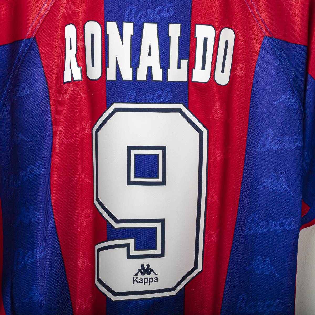 Maglia Home Barcellona Kappa Ronaldo n9 1996/1997 71x58