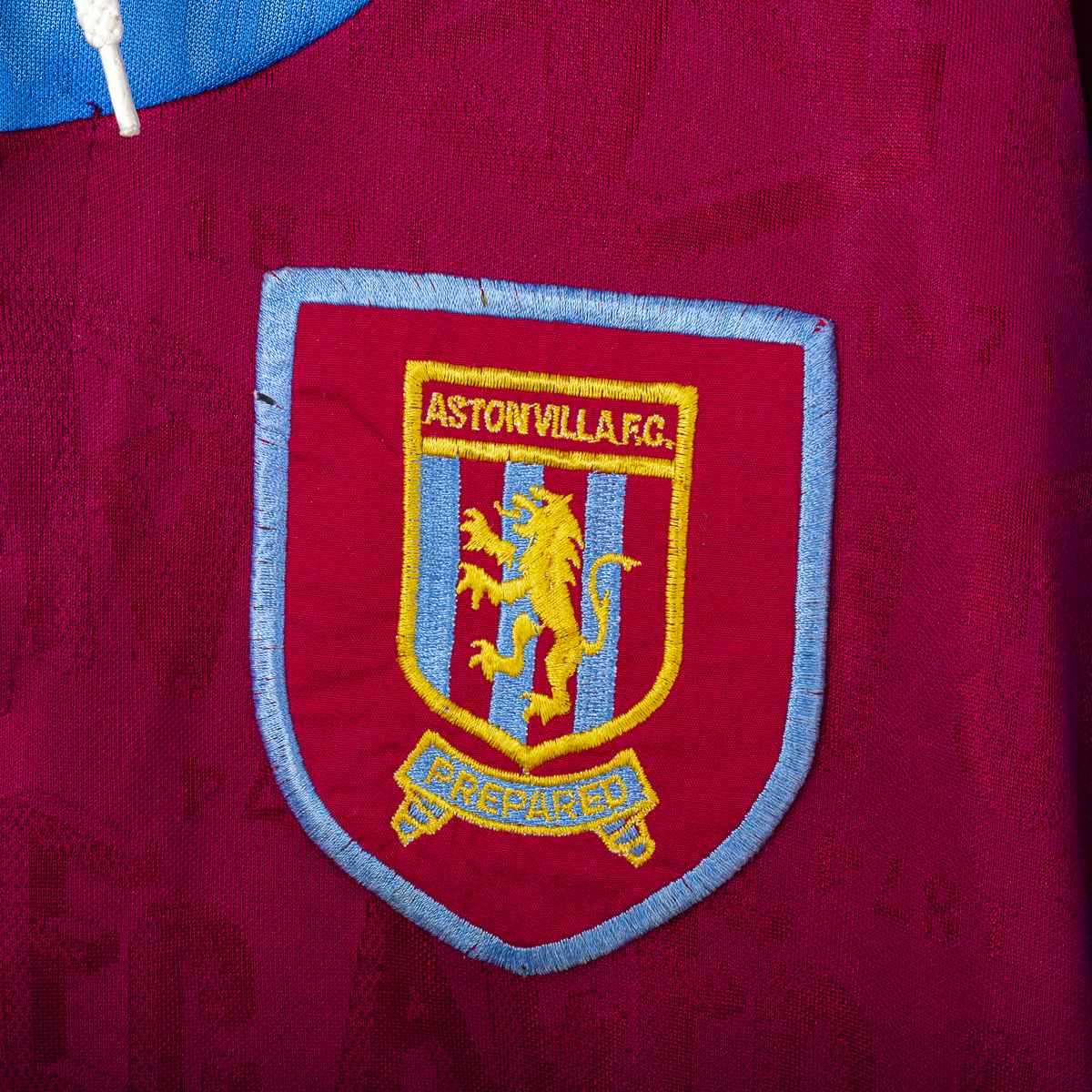 Maglia Home Aston Villa Umbro Mita Copiers 1992/1993