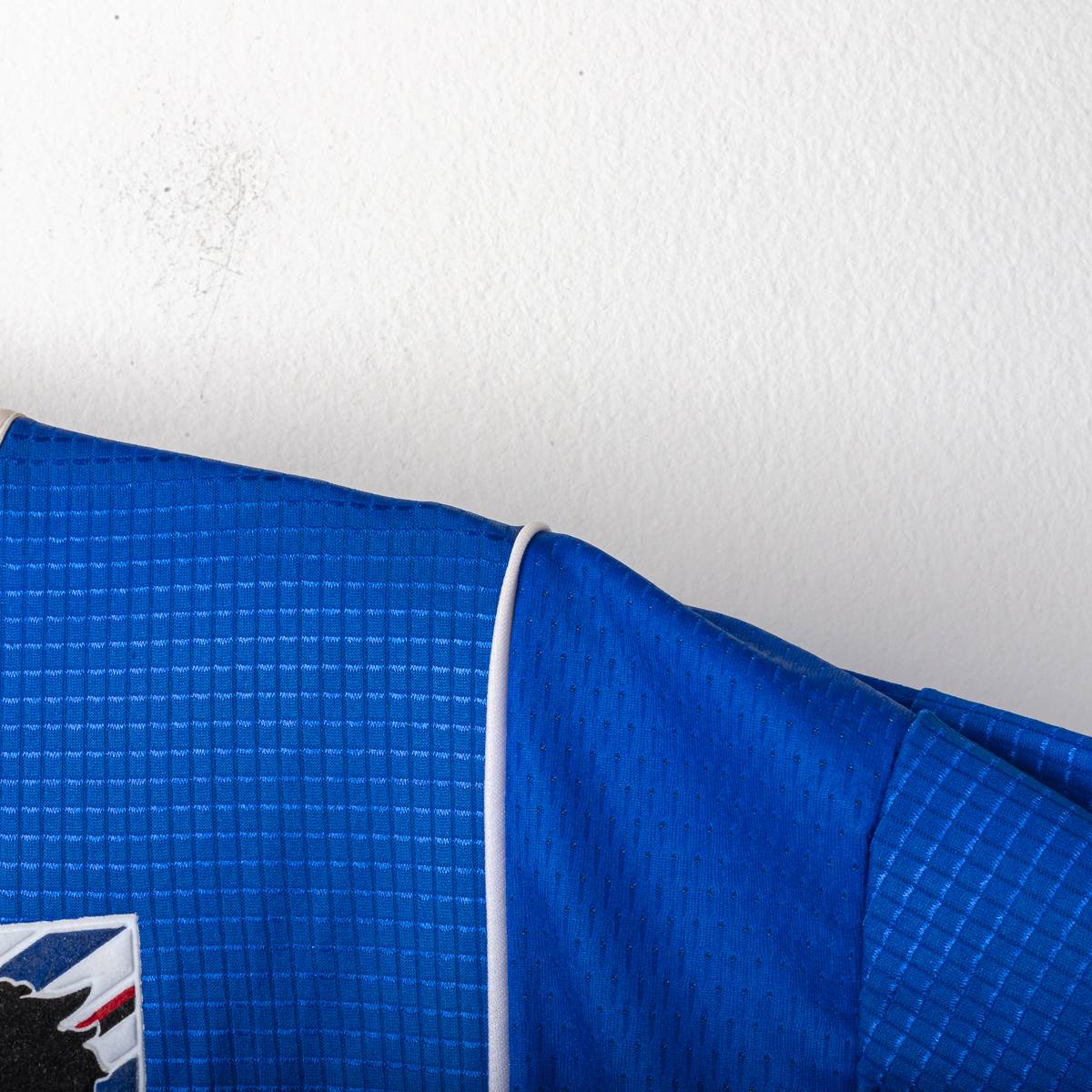 maglia home sampdoria asics Bazzani 9 2002/2003