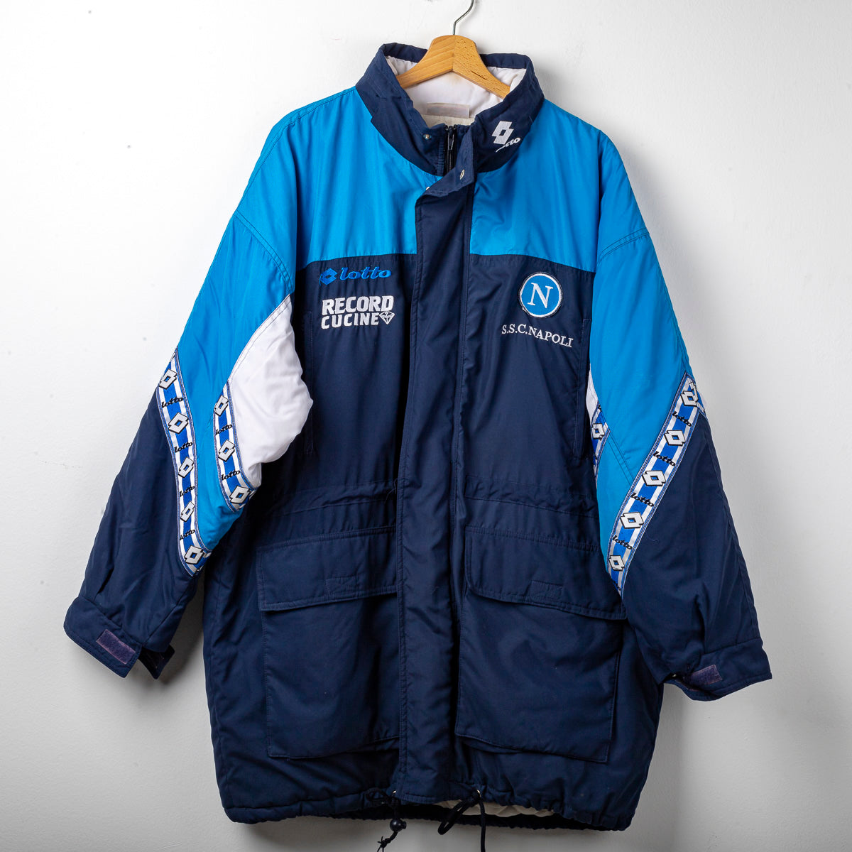 Giaccone Ssc Napoli Lotto Record Cucine 1995/1996