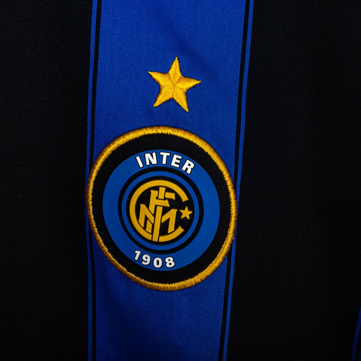Maglia Home Inter Van Der Meyde 7 Uefa ml 2003/2004