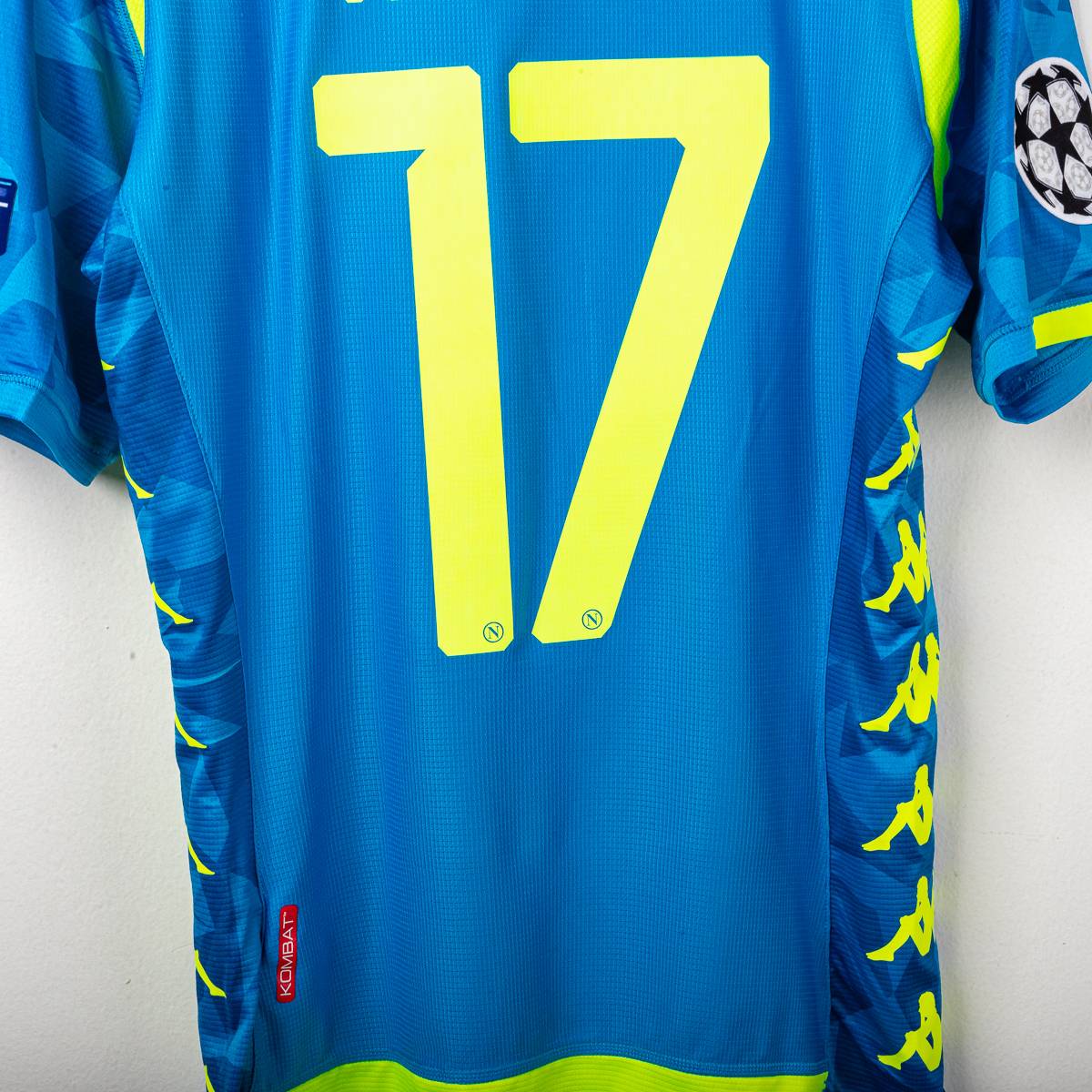 Maglia home uefa Ssc Napoli Kappa Hamsik 17 2018/2019