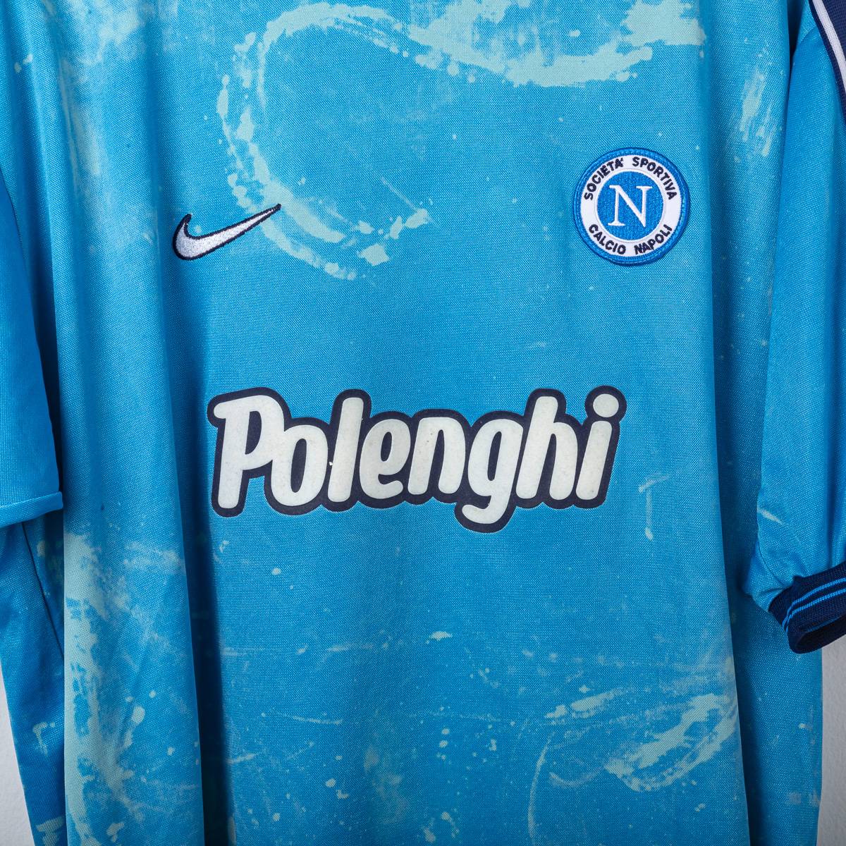 Maglia Amichevole Home Napoli Nike Scarlato 20 1998/1999