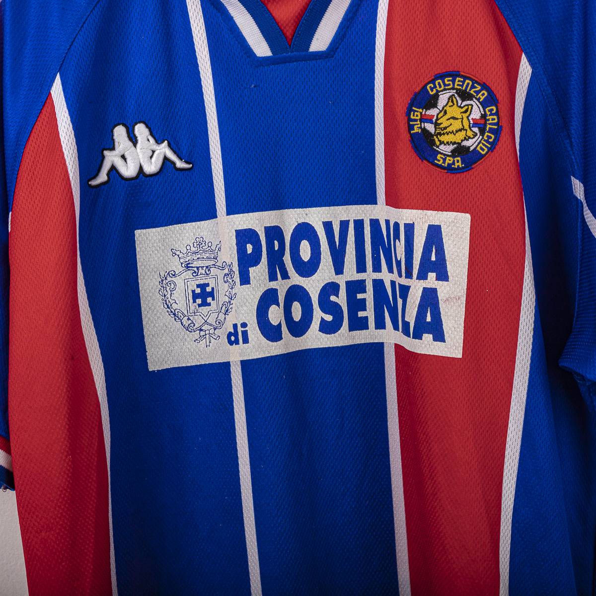 Maglia Home Cosenza Kappa Parisi 14 1998/1999