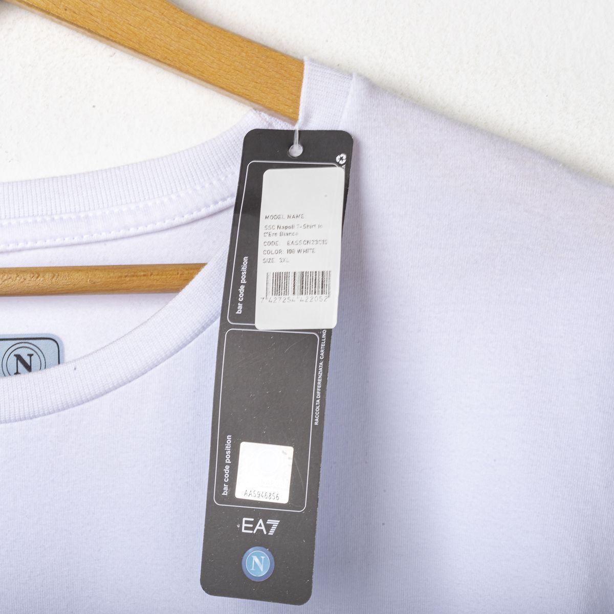 T-Shirt celebrativa Io C'ero ea7 2022/2023