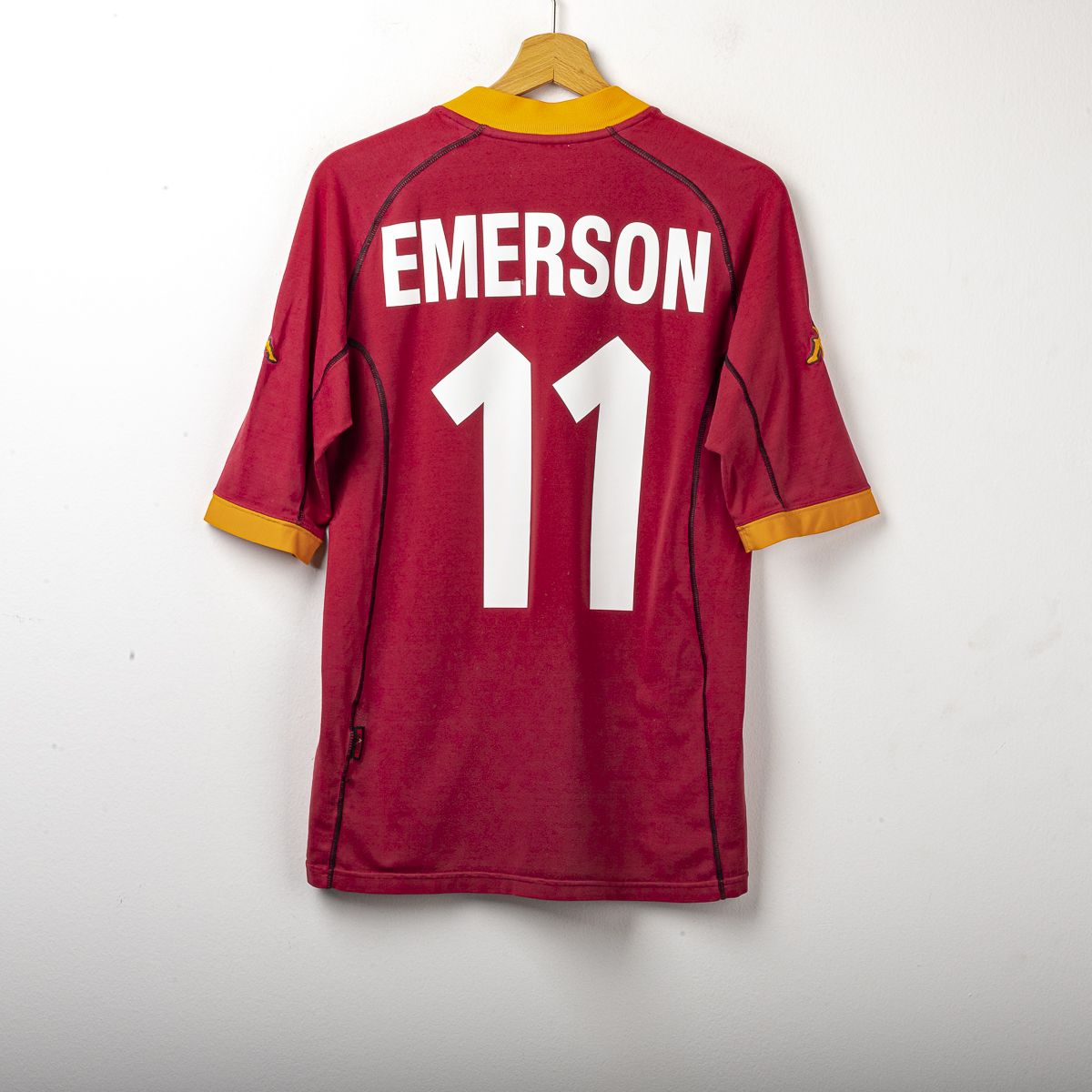 Maglia Home As Roma Kappa Emerson n11 2001/2002