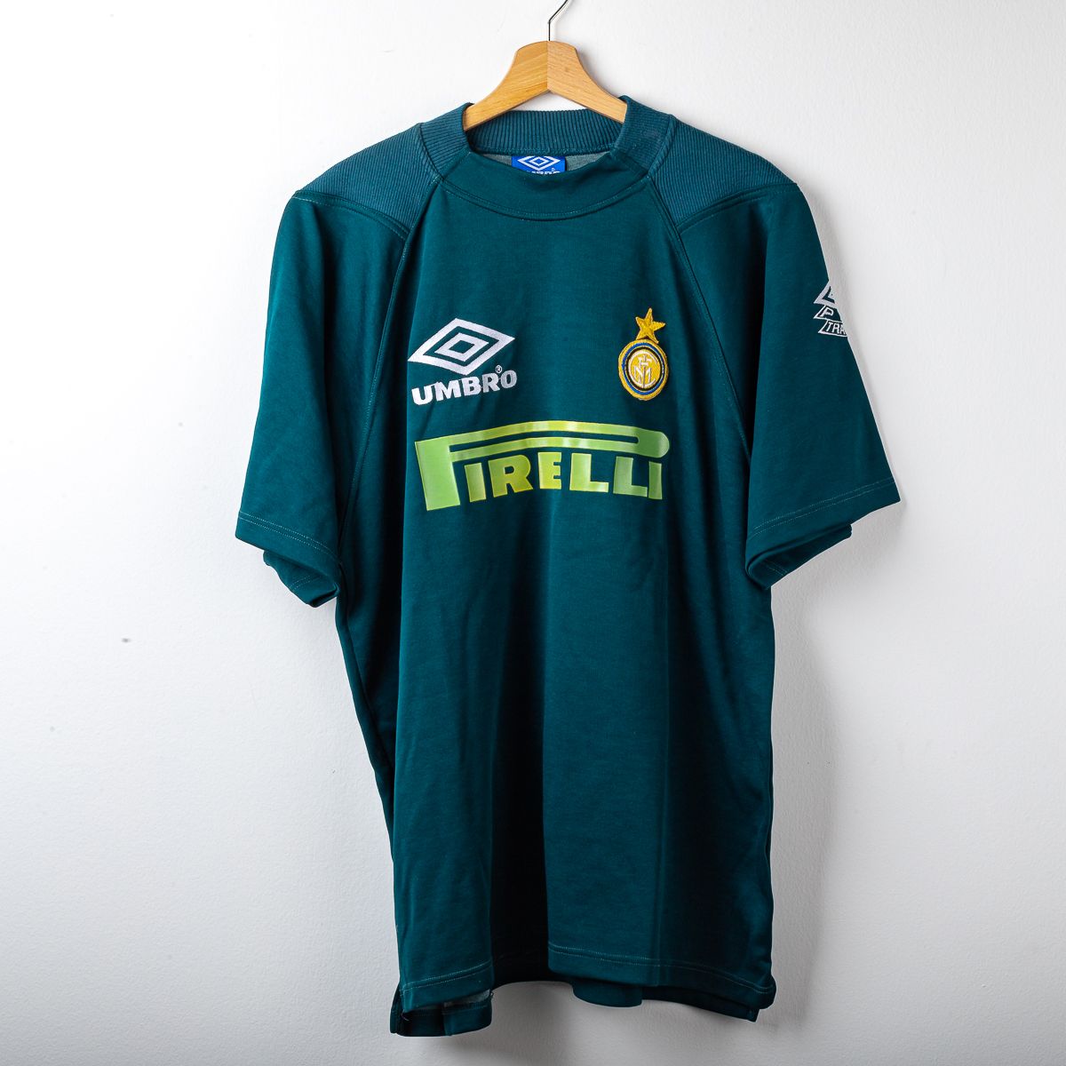 maglia allenamento verde inter Umbro 1995/1996