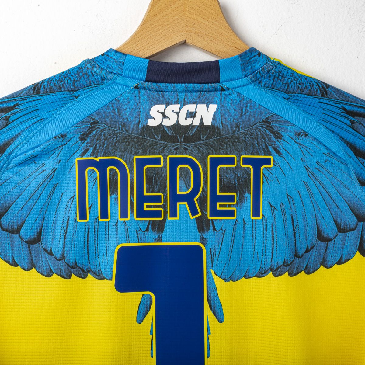 maglia napoli marcelo burlon kappa Meret 1 N°066/200 2020/2021