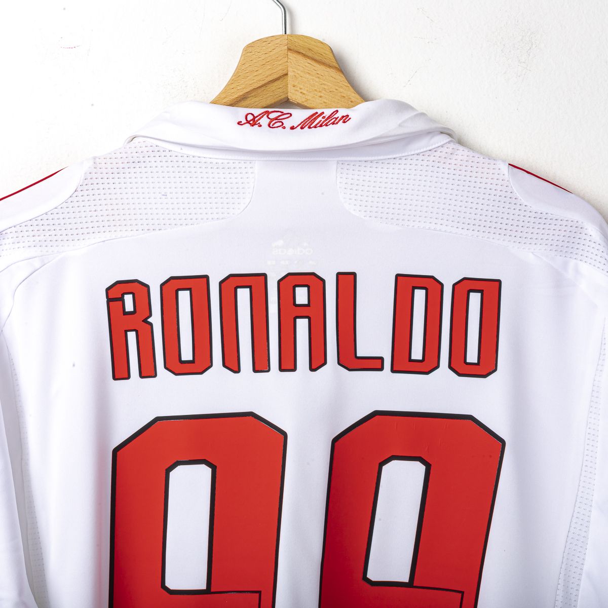 Maglia Away Uefa Adidas Milan Ronaldo 99 2007/2008