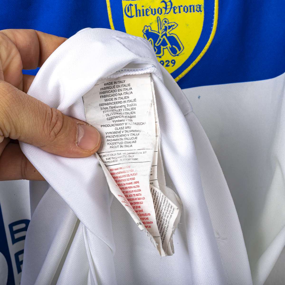 2006/2007 Home Chievo Verona Lotto Pellissier 31 Jersey