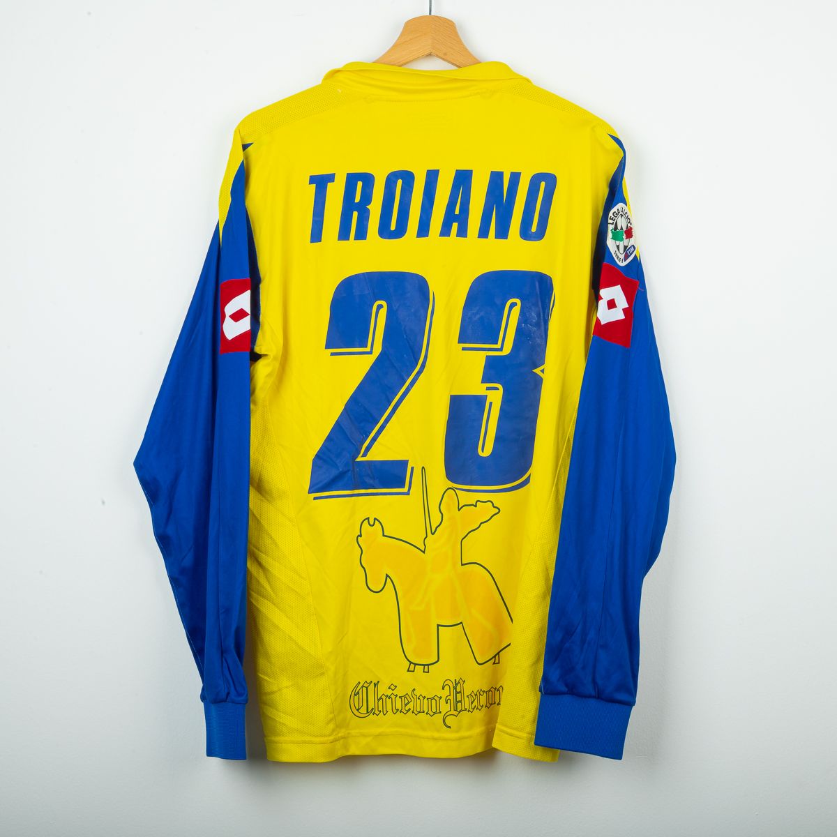 Maglia Home Chievo Verona Lotto Troiano 23 2005/2006