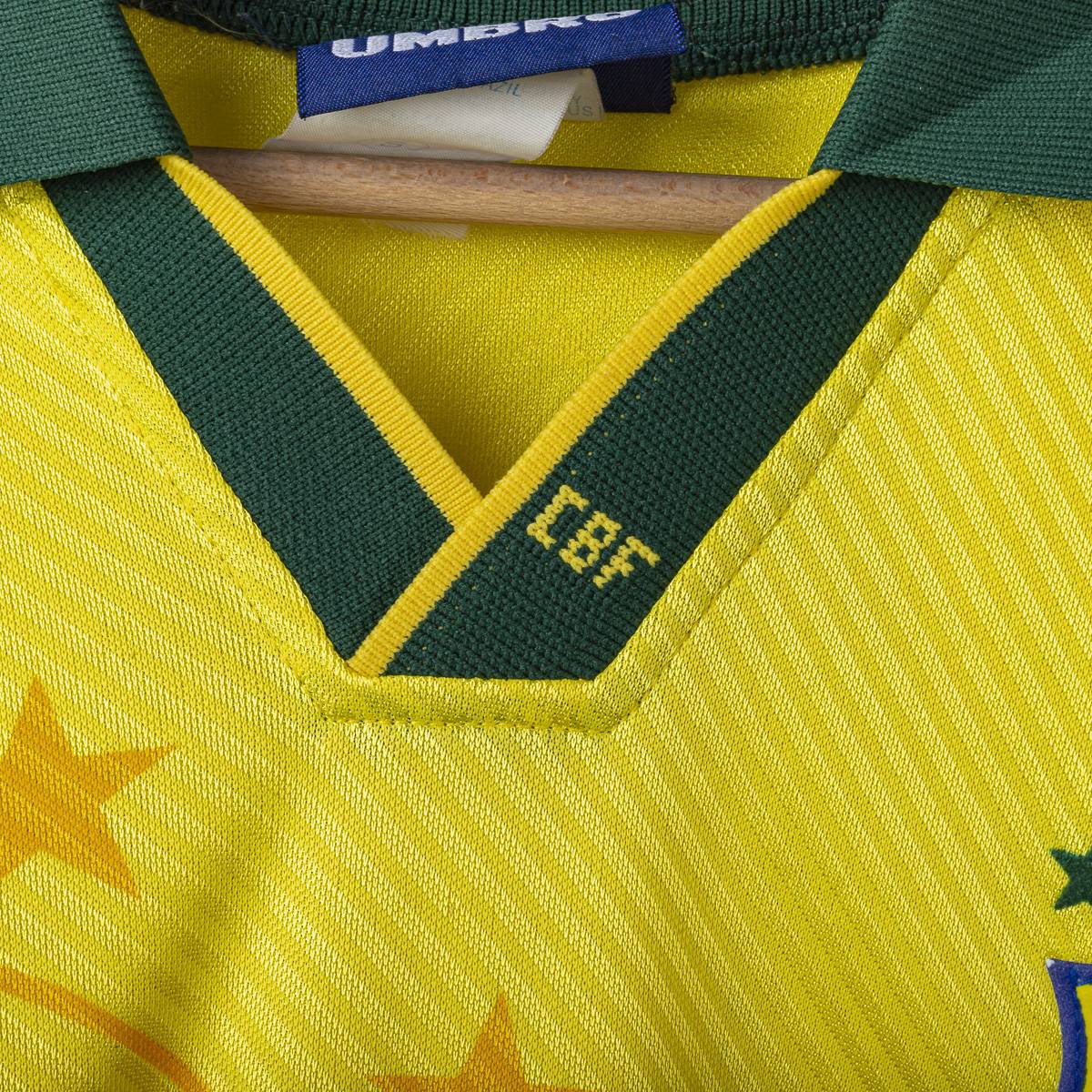 Maglia Home Umbro Brasile Ronaldinho n18 1996