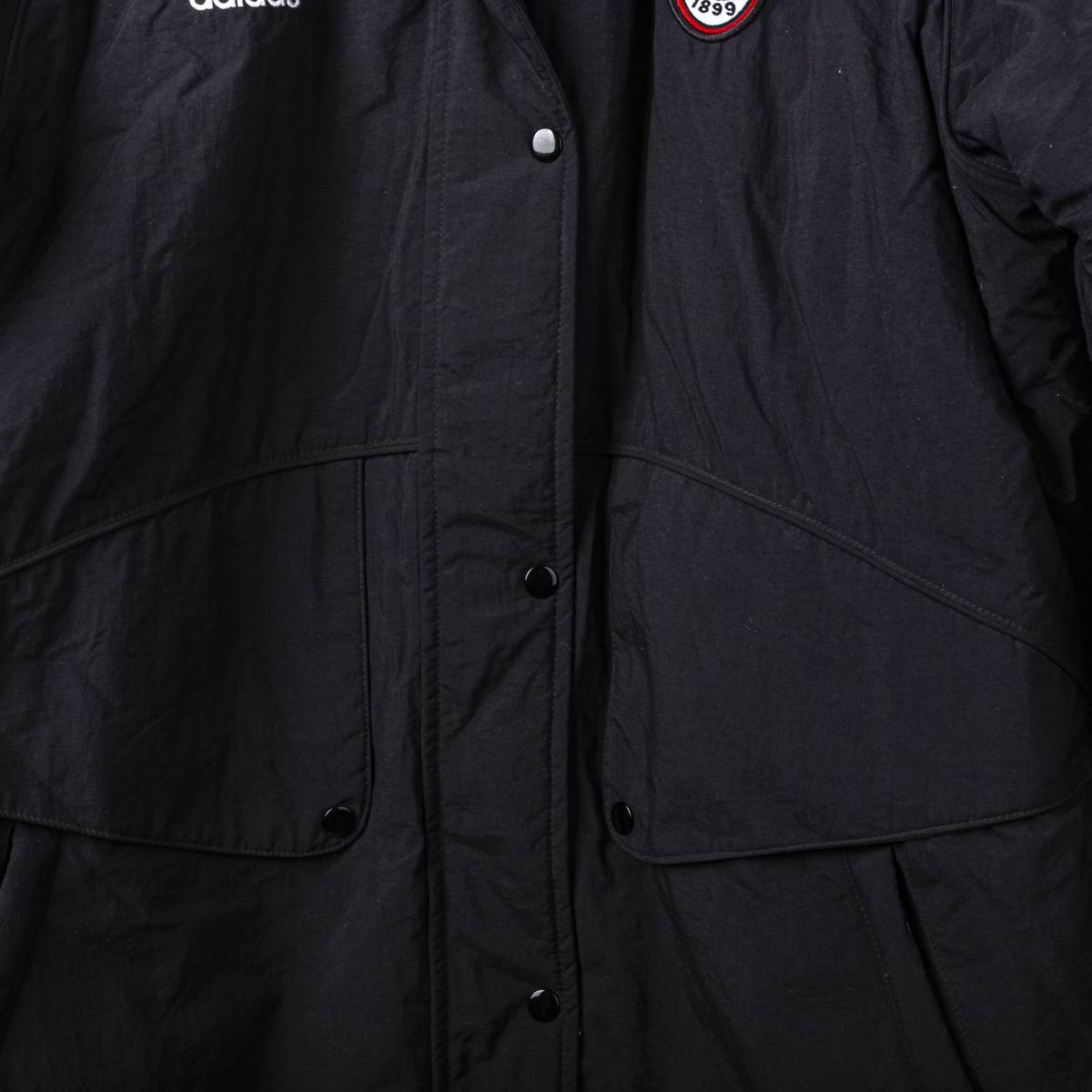 AC Milan Adidas Black Jacket 2009/2010