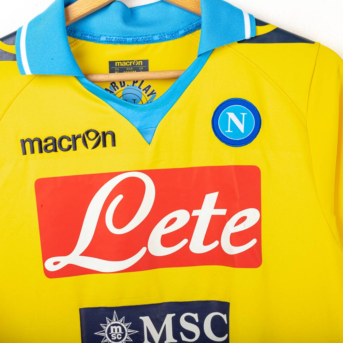 Maglia Third Ssc Napoli Macron Lavezzi n22 2011/2012