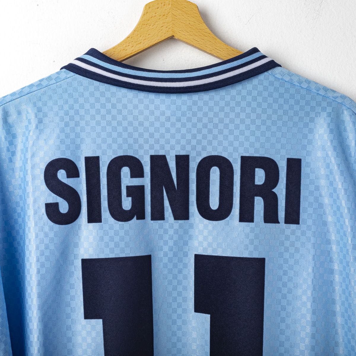 Maglia Home Lazio Umbro Signori 11 Banca di Roma 1995/1996