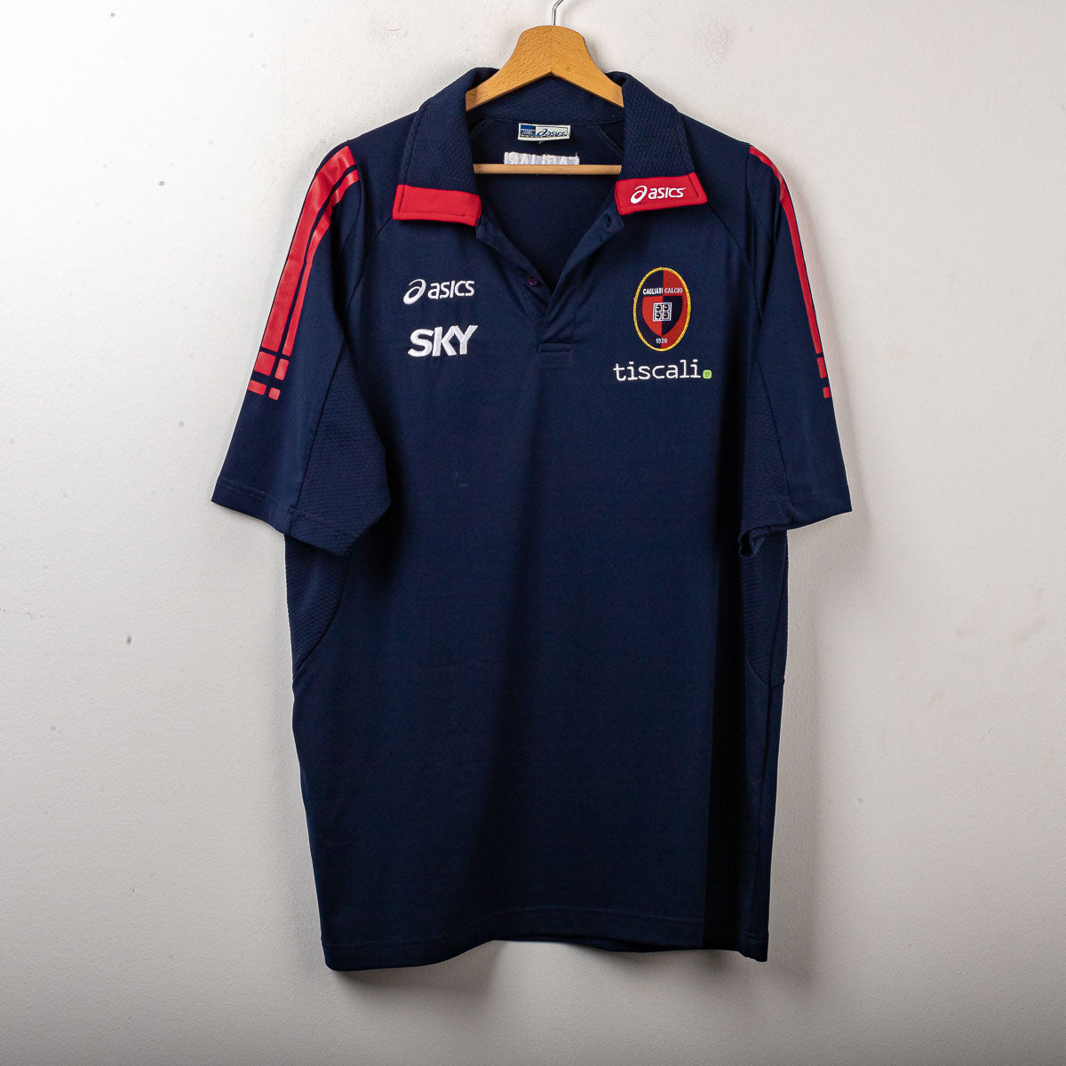 Polo Blu Cagliari Asics 2006/2007