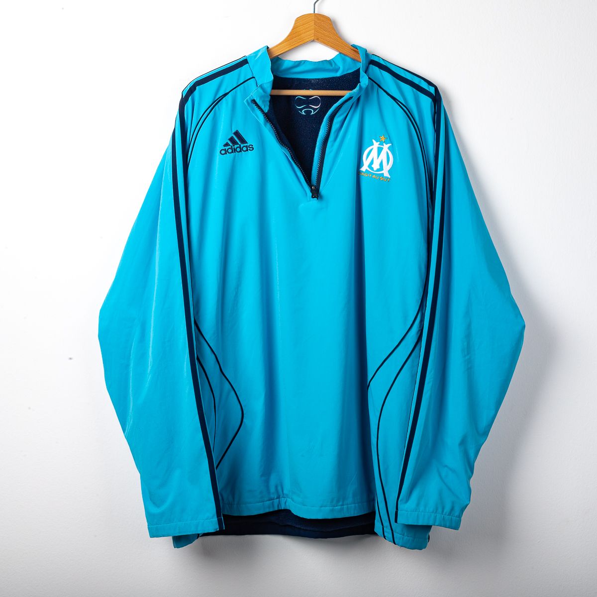 Giacca Pile Reversibile Olympique Marsiglia Adidas 2004/2005