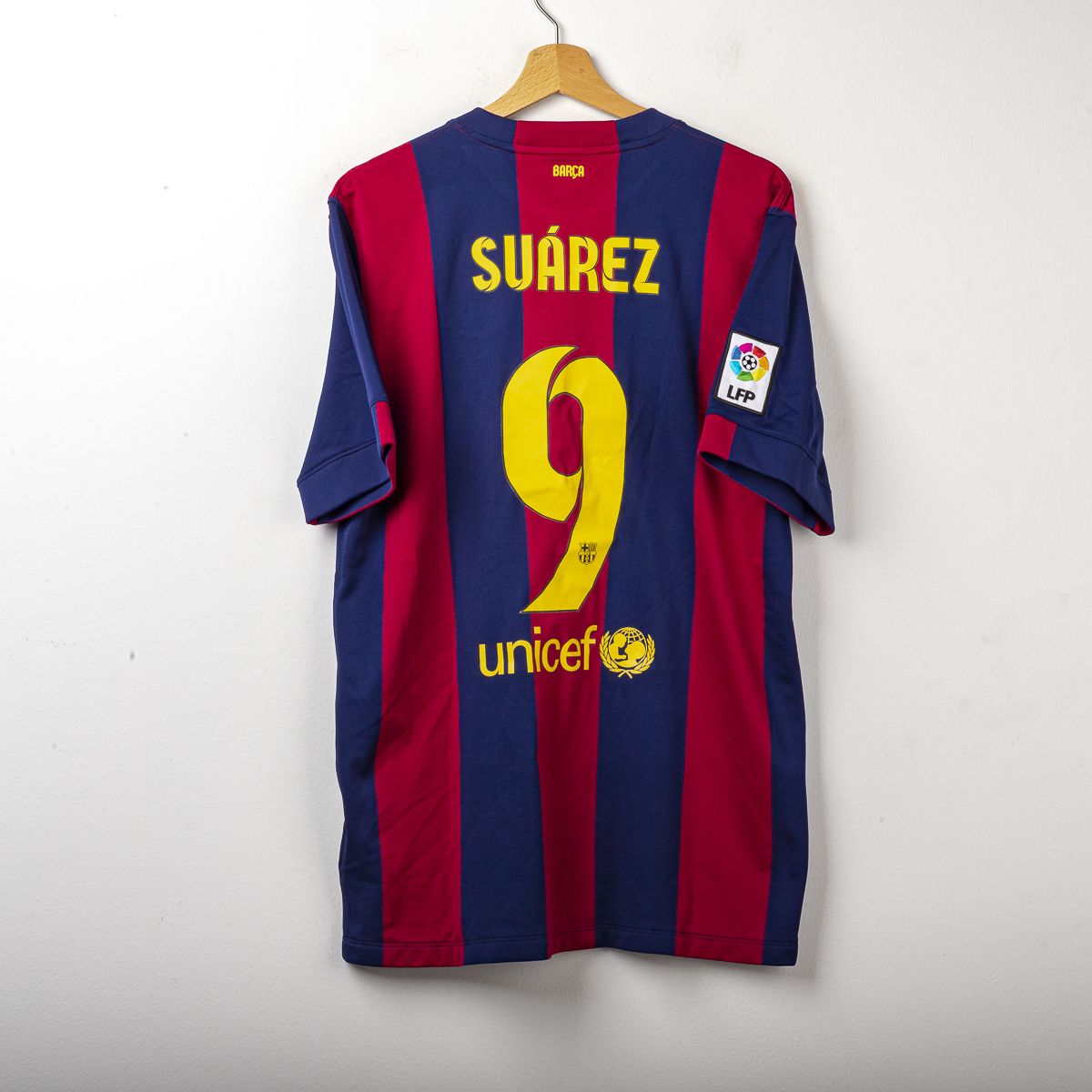 Maglia Home Barcellona Nike Suarez 9 2014/2015