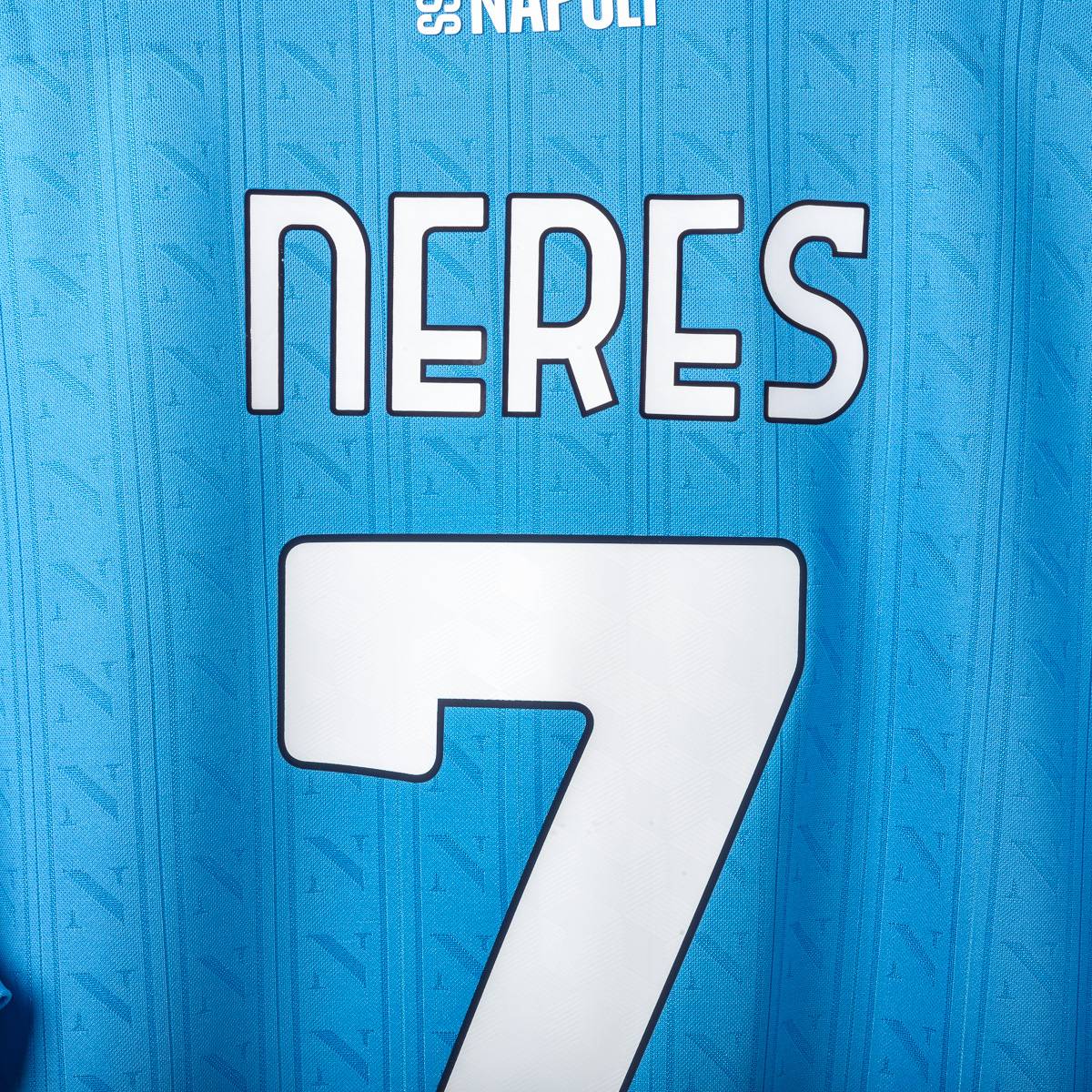 Maglia Napoli Home EA7 Neres 7 Finale Supercoppa 2025/2026