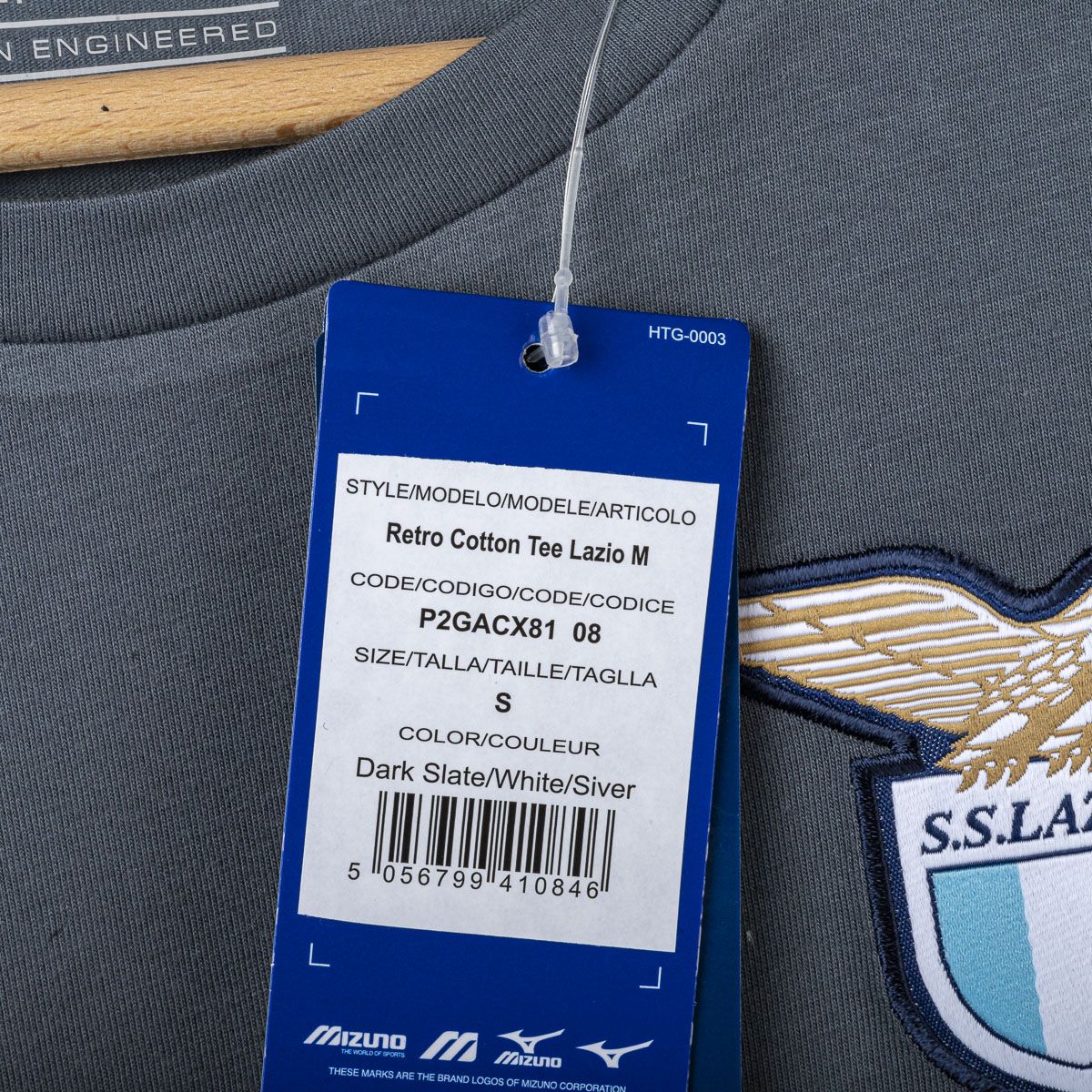 T-shirt Retro Dark SS Lazio Mizuno 2025/2026