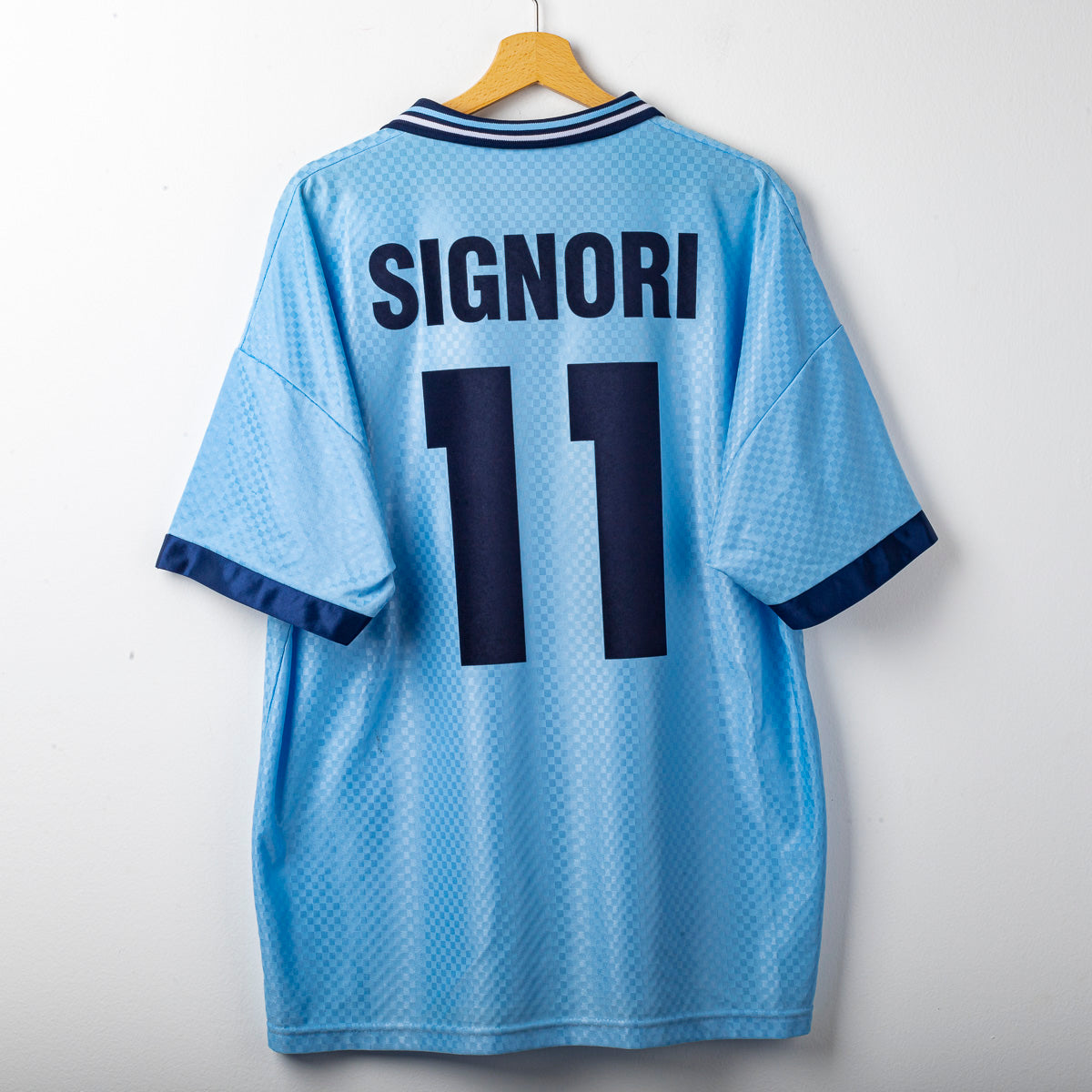 Maglia Home Lazio Umbro Signori 11 Banca di Roma 1995/1996