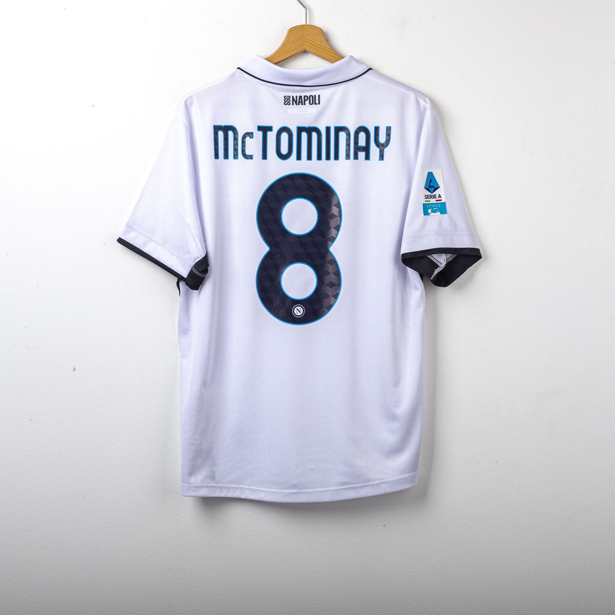 Maglia Away Napoli Ea7 Mc Tominay 8 2024/2025