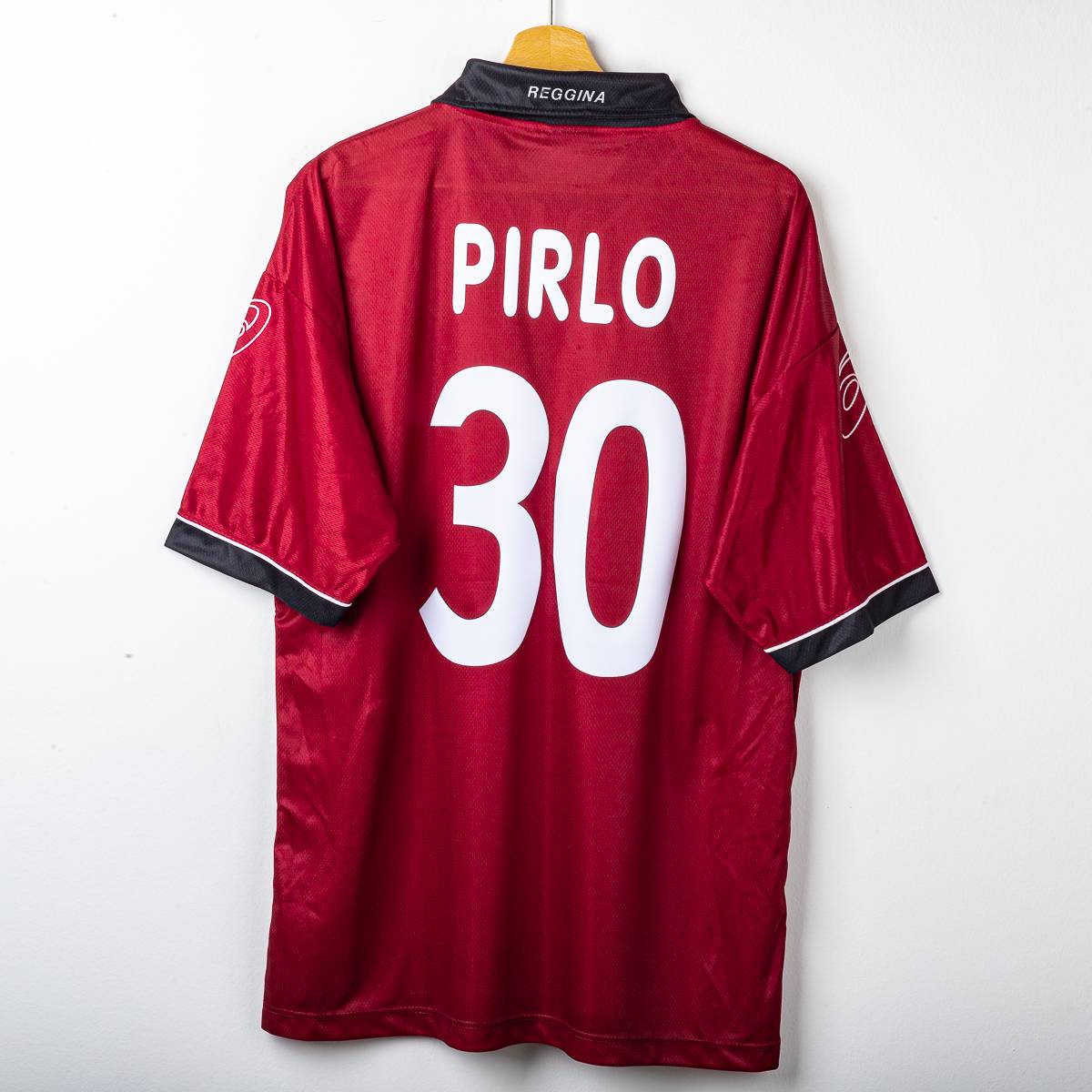 Reggina Home Shirt Asics Caffè Mauro Pirlo 30 1999/2000