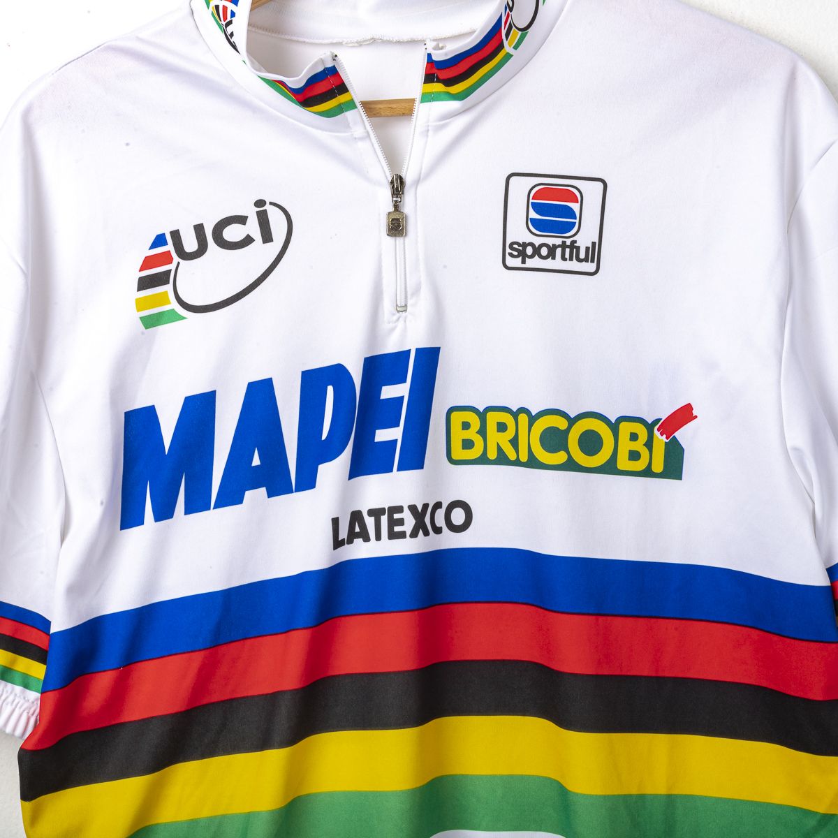 Maglia Mapei Ciclismo Campione del Mondo 1998