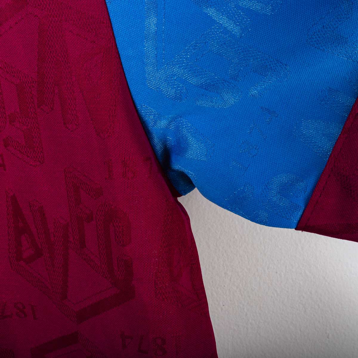 Maglia Home Aston Villa Umbro Mita Copiers 1992/1993