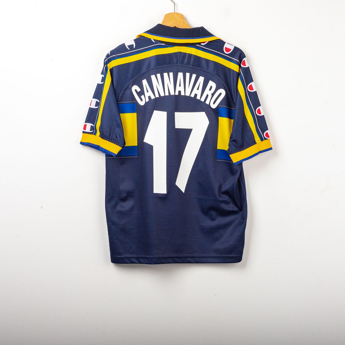 Maglia Third Ac Parma Champion Cannavaro n17 1999/2000
