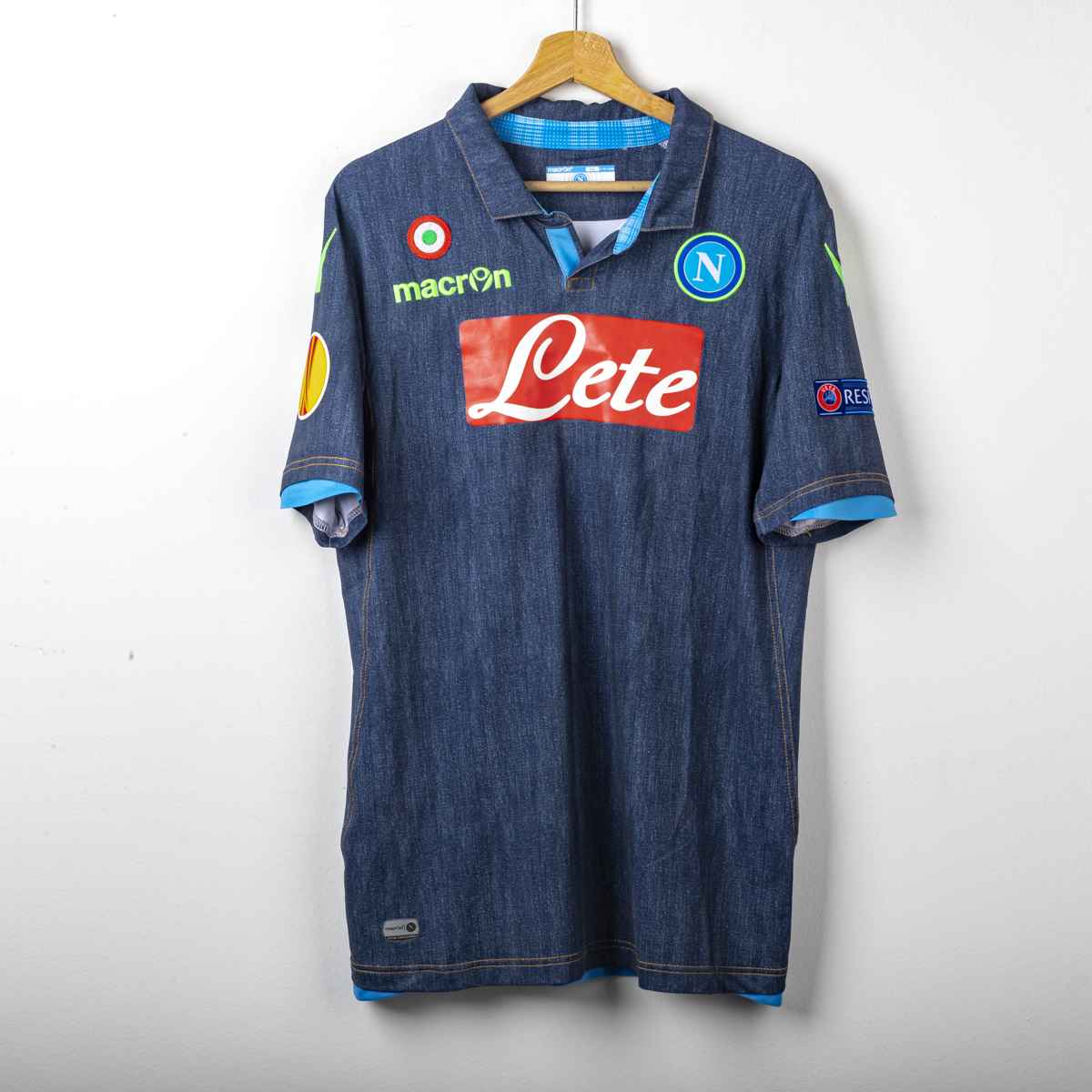 SSC Napoli Uefa Macron Higuaín 92014/2015 Jersey