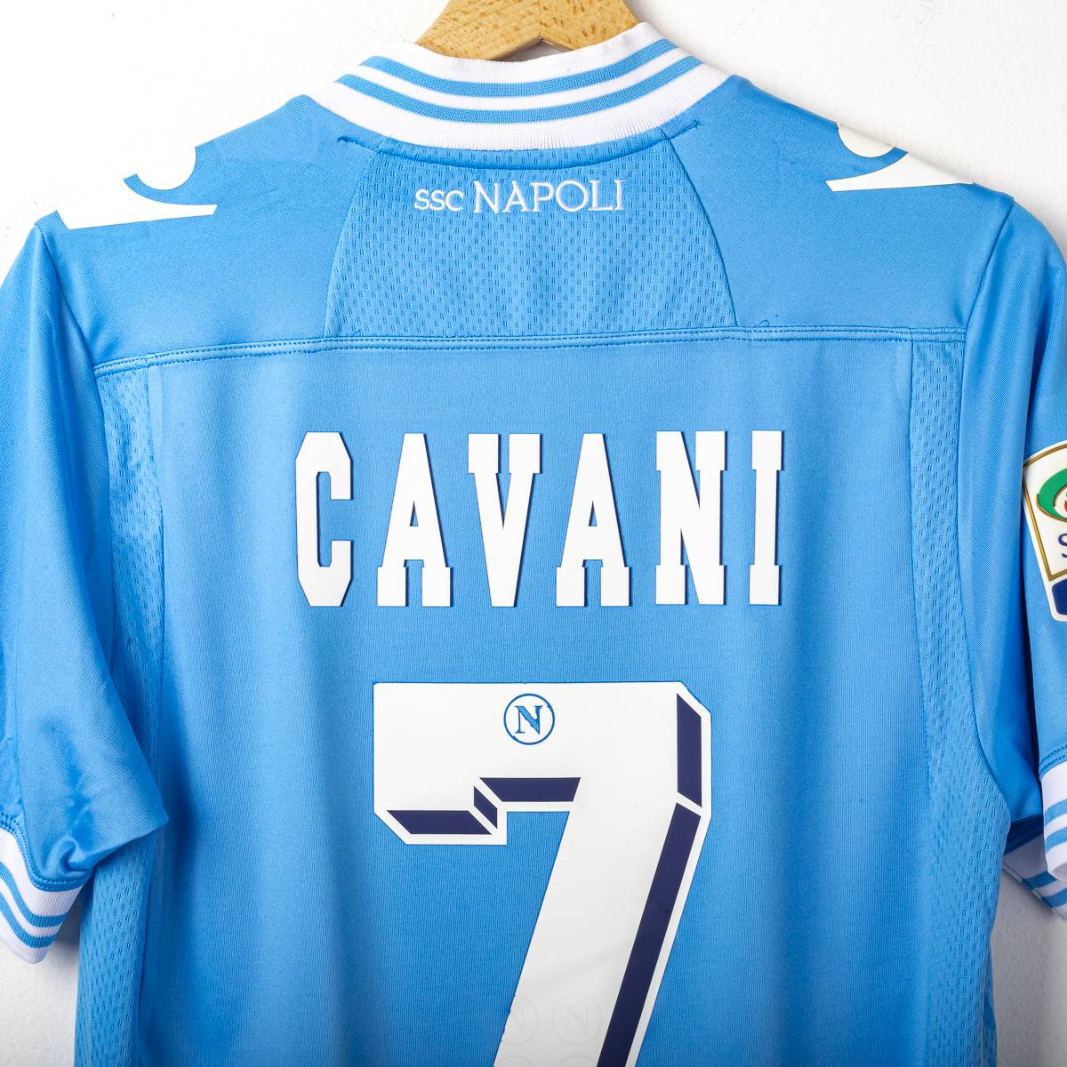 Maglia Home Napoli Macron Cavani n7 2012/2013