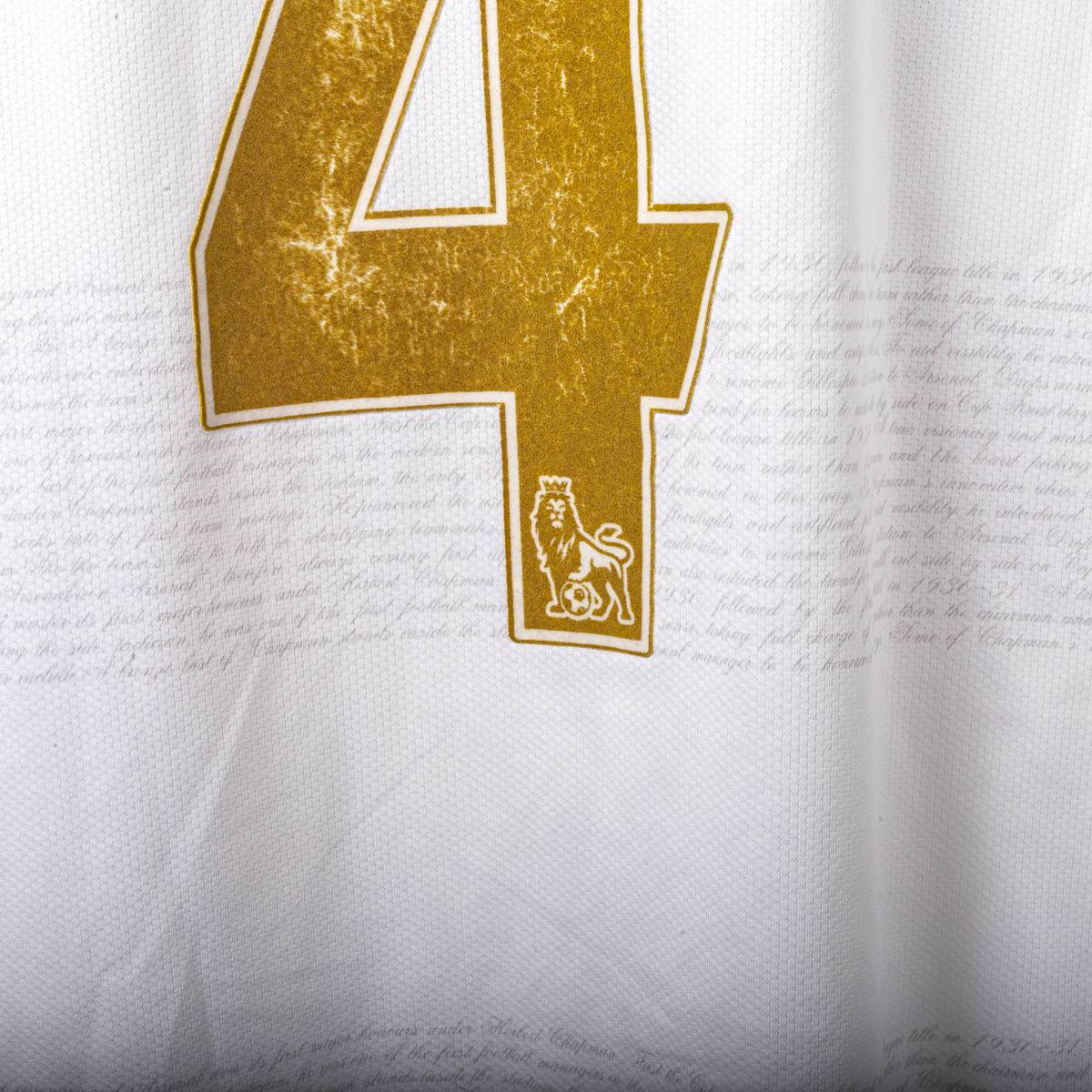 maglia away arsenal nike fabregas 4 2007/2008 72x57