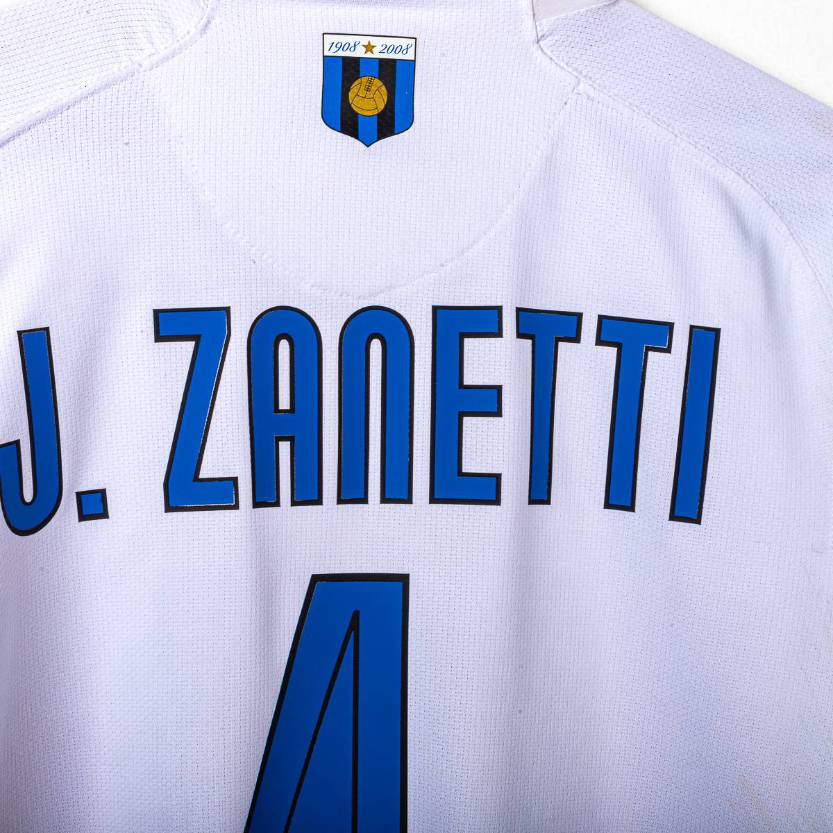 Maglia Centenario Inter Nike J. Zanetti 4 2007/2008