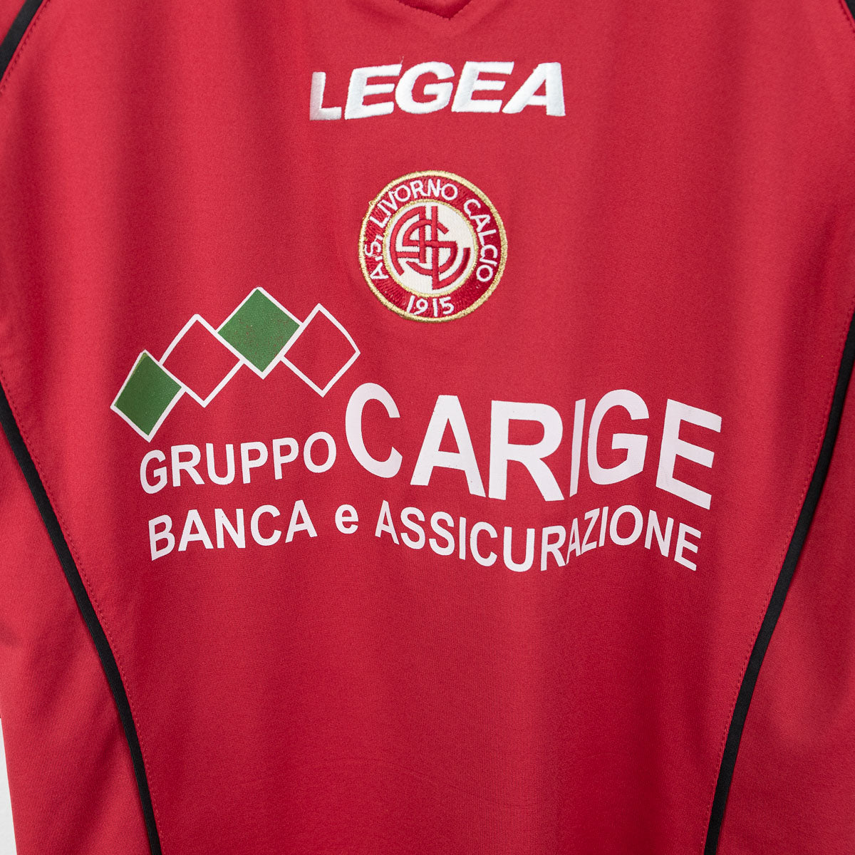 maglia home livorno De Lucia 14 2007/2008