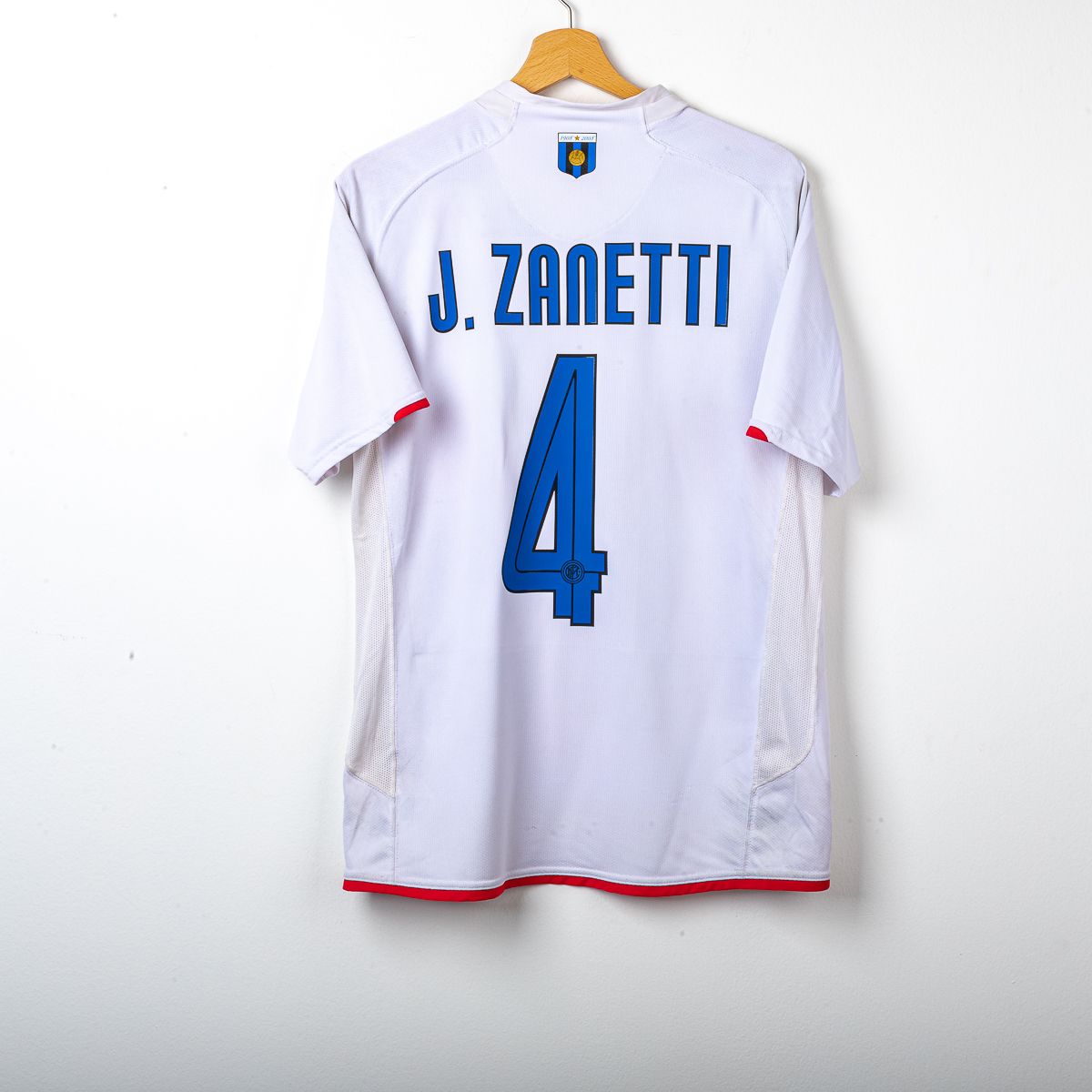 Maglia Centenario Inter Nike J. Zanetti 4 2007/2008