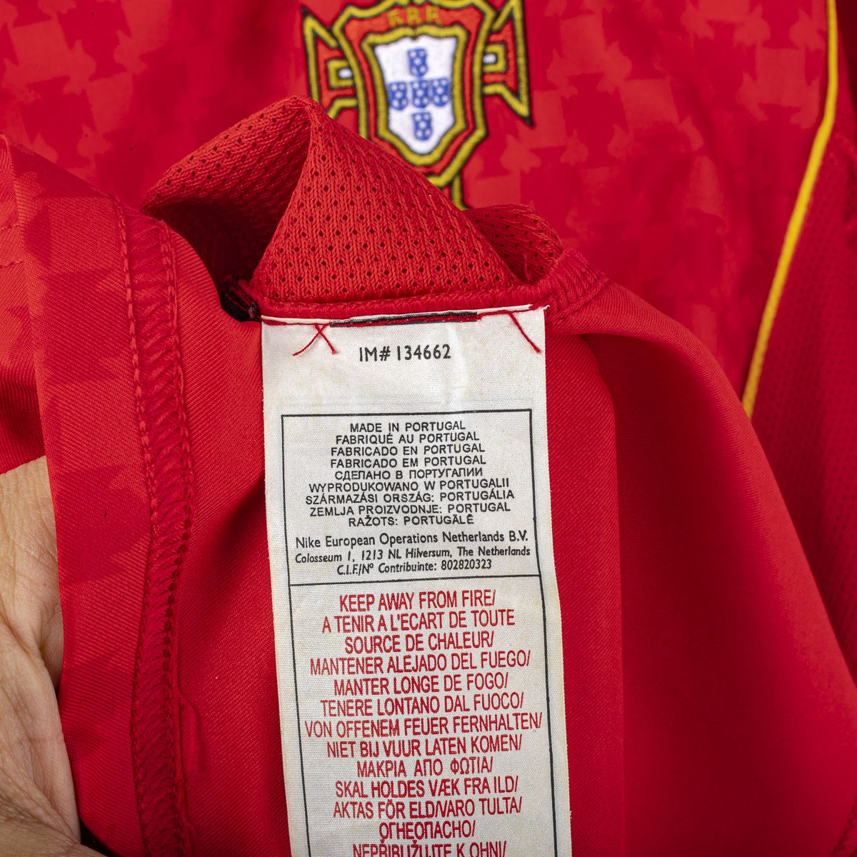 Maglia Home Portogallo Nike Ronaldo 17 Euro 2004