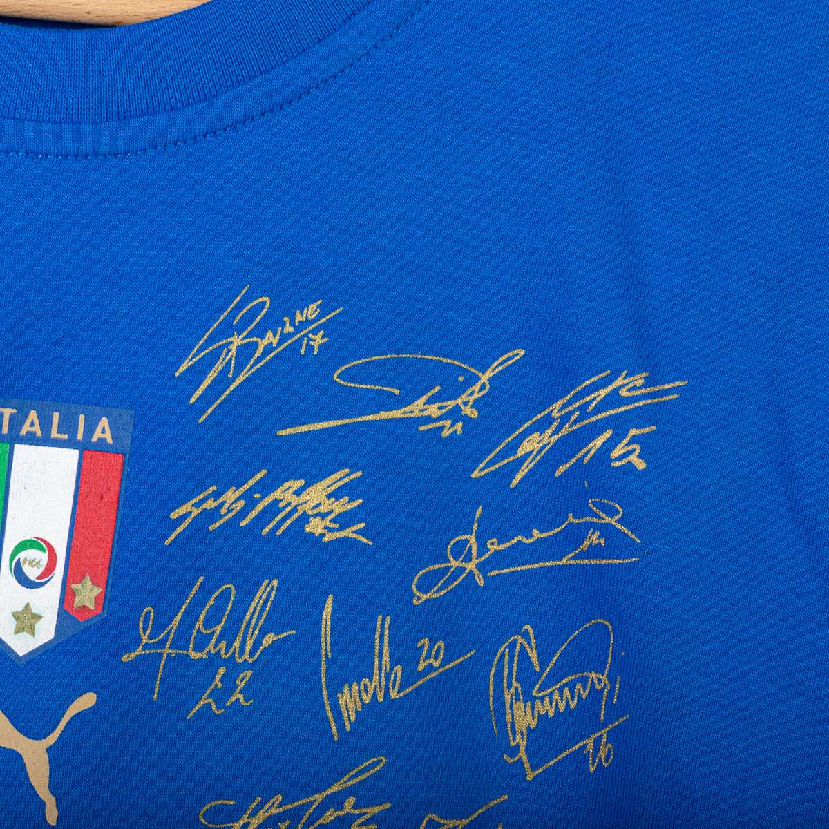 T-shirt celebrativa Italia Puma Campioni 4 2006