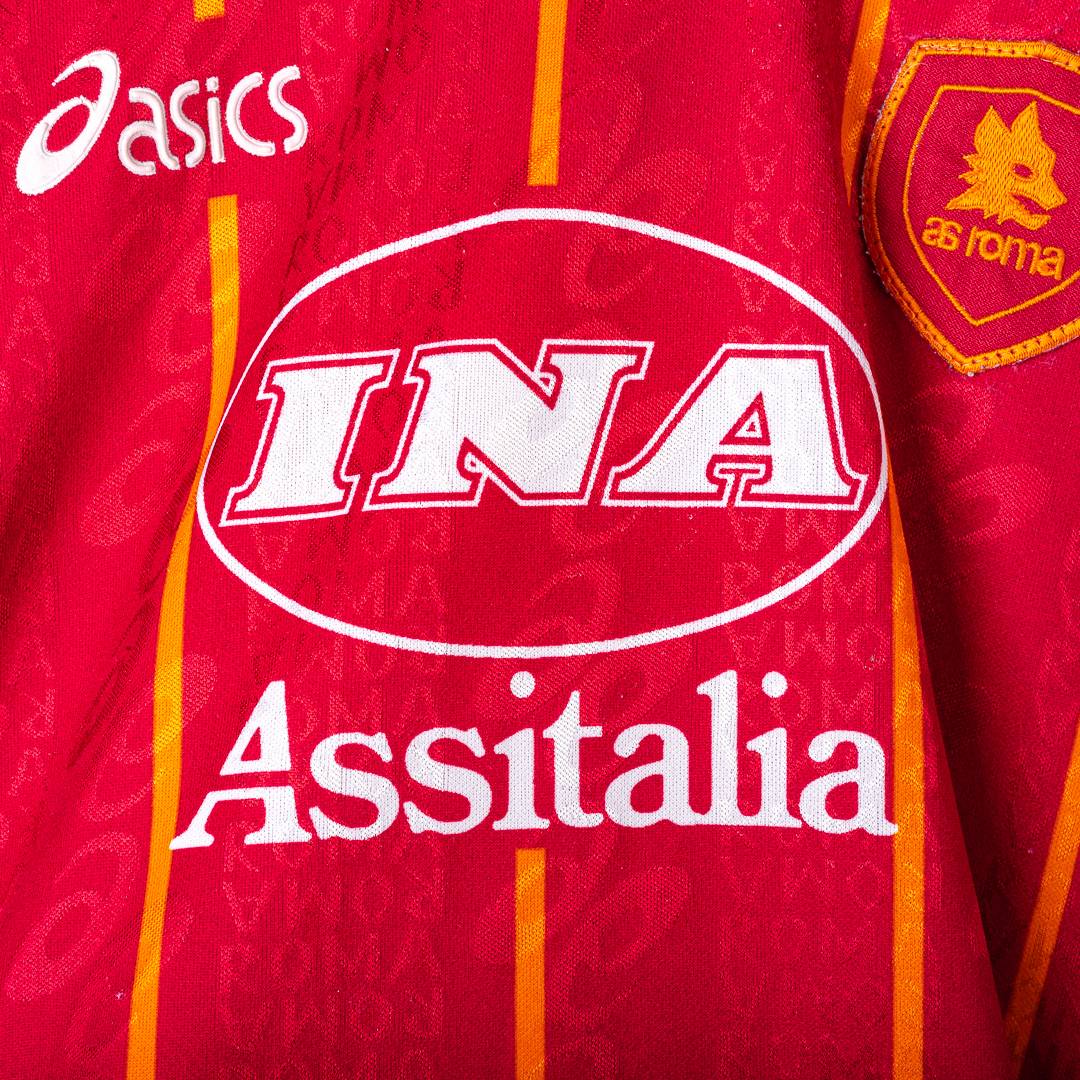 Maglia Home Roma Asics Fonseca 10 1996/1997