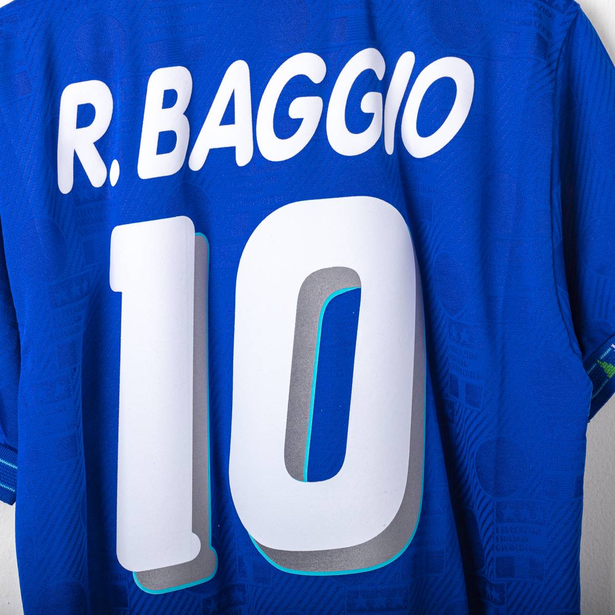 Maglia Home Italia Diadora Baggio n10 Mondiale Usa 1994