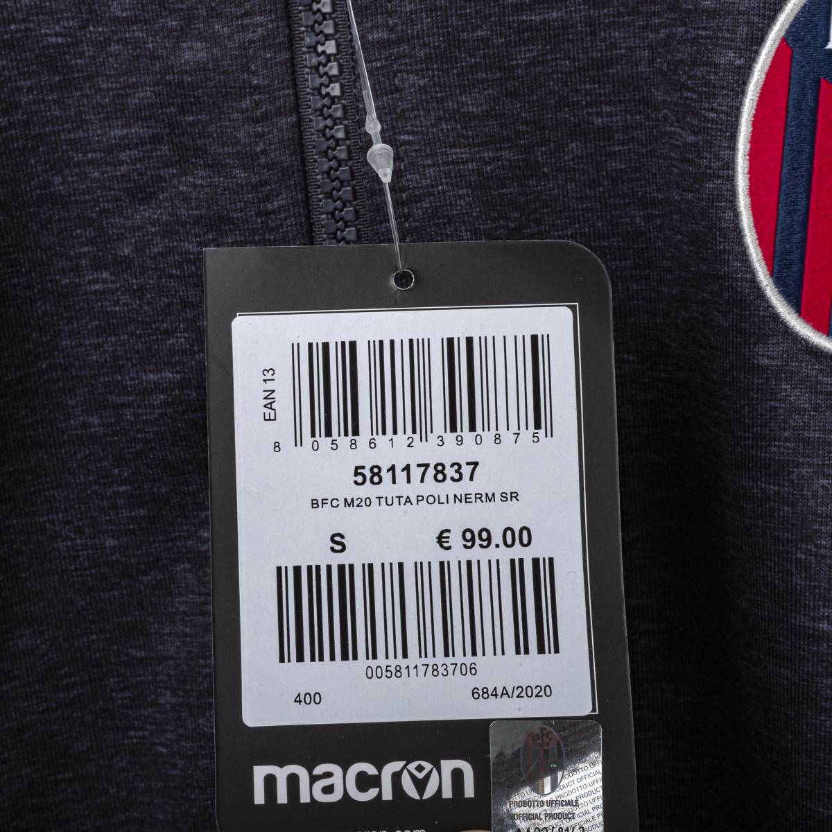 Tuta Bologna Macron 2020/2021