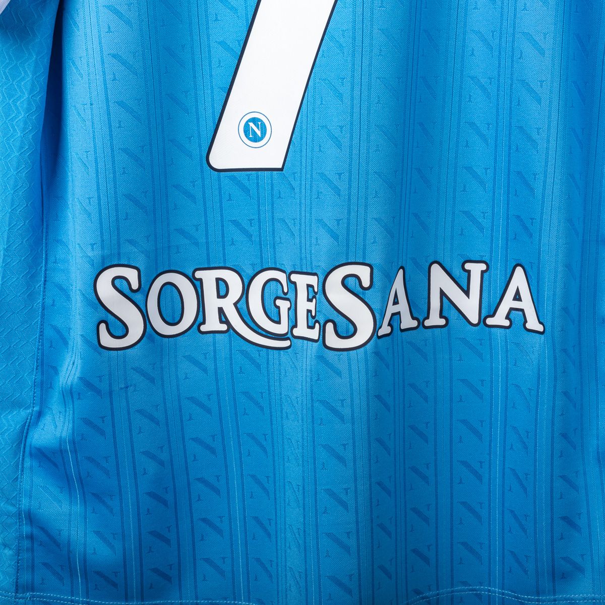 Maglia Napoli Home EA7 Neres 7 Finale Supercoppa 2025/2026
