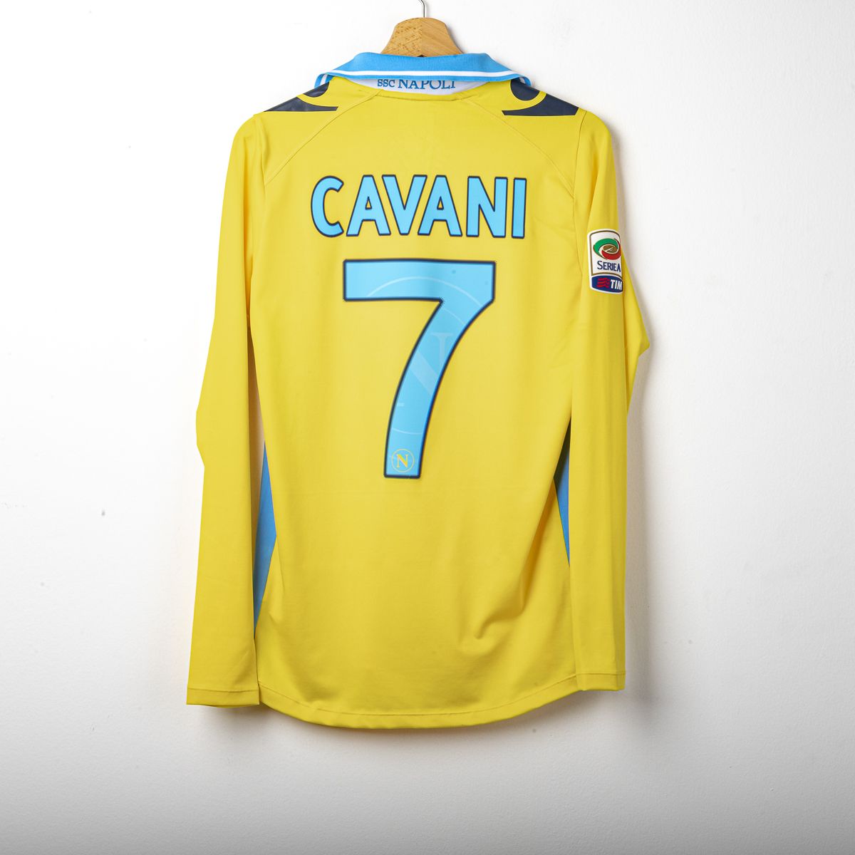 Maglia Third Napoli Macron Cavani n7 2011/2012