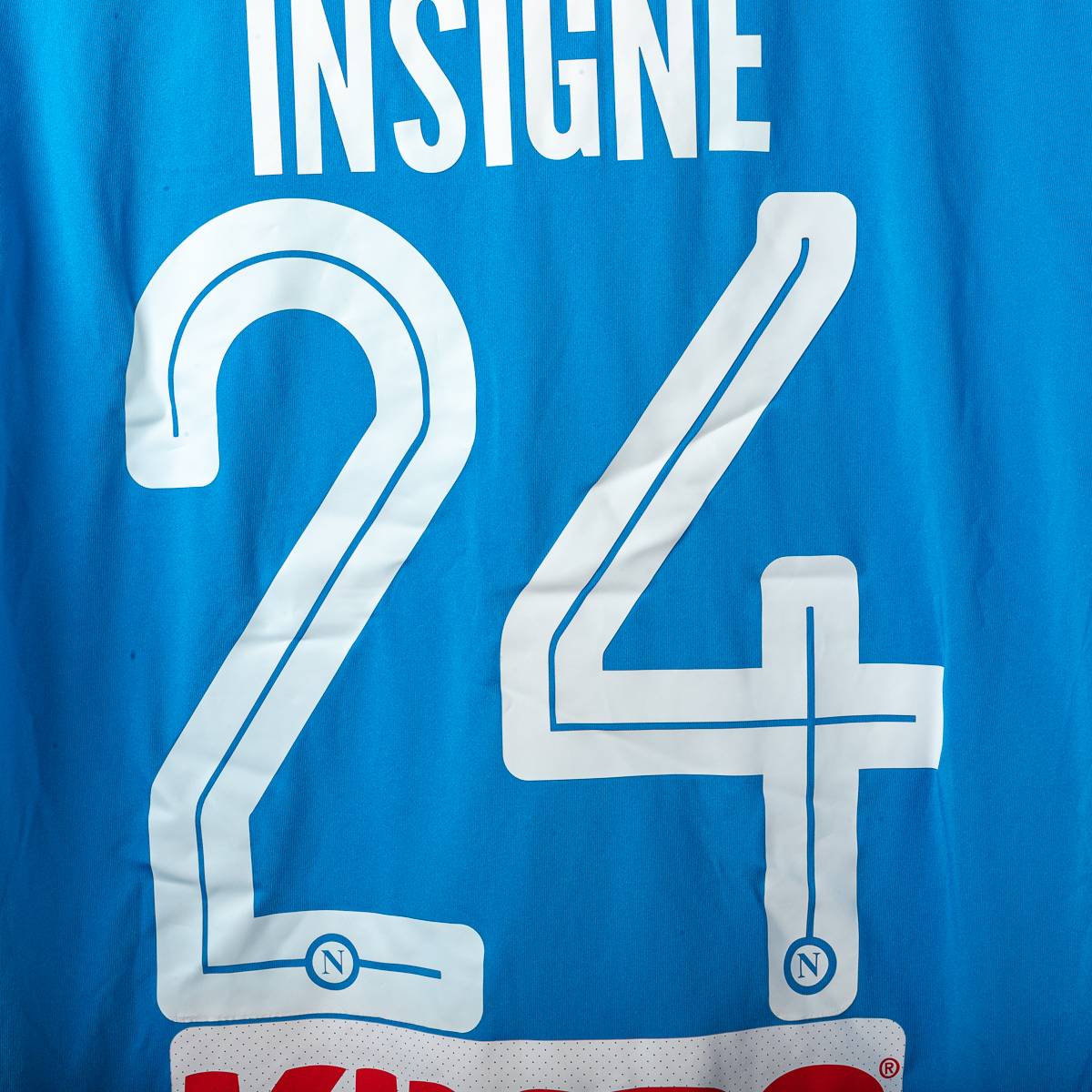 Maglia Home Napoli Kappa Insigne 24 2016/2017