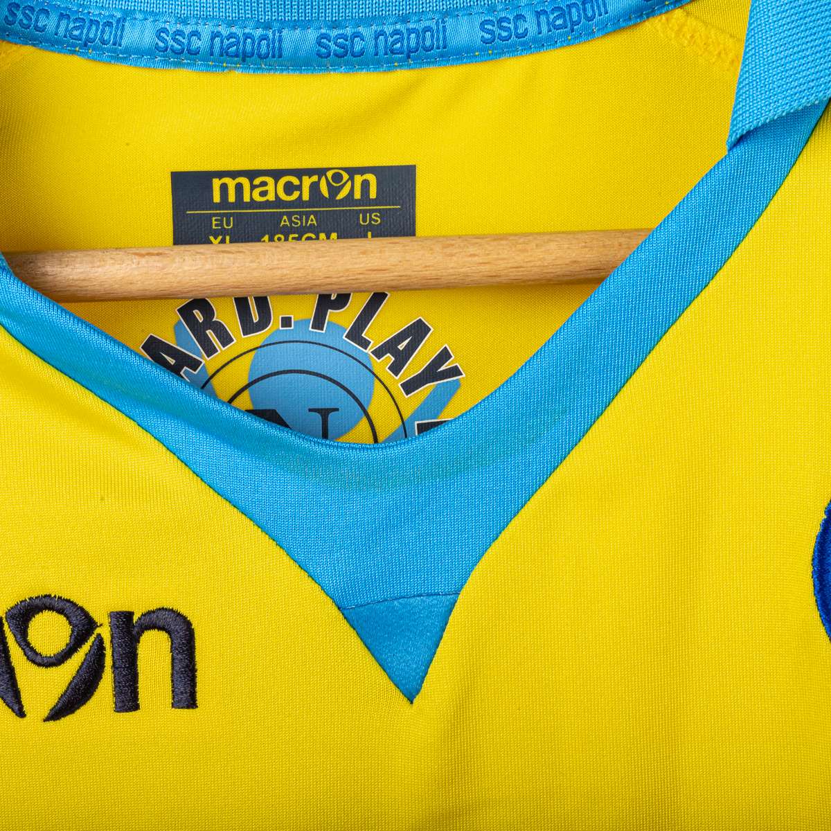 Maglia Third Ssc Napoli Macron Lavezzi n22 2011/2012