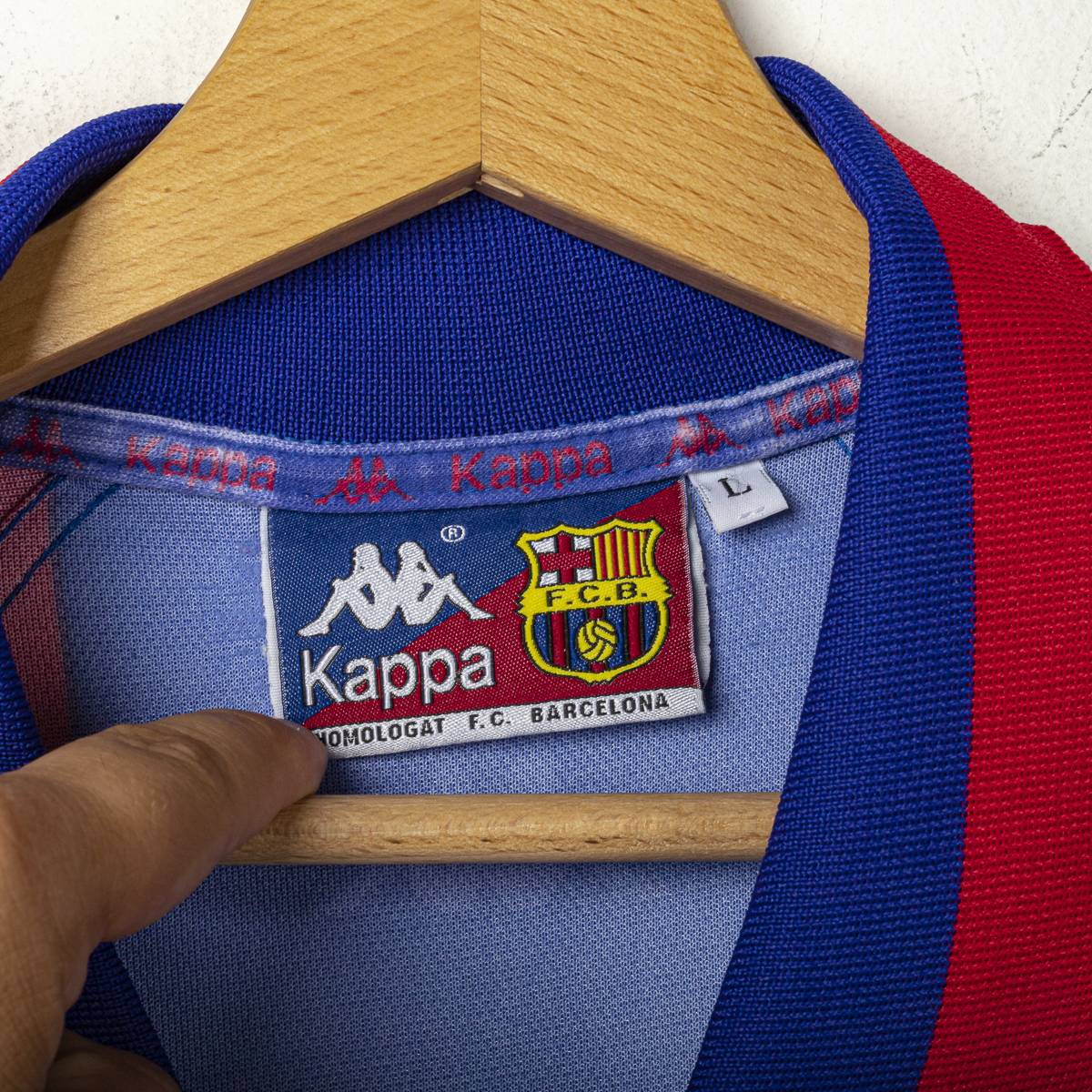 Maglia Home Barcellona Kappa Ronaldo n9 1996/1997 71x58