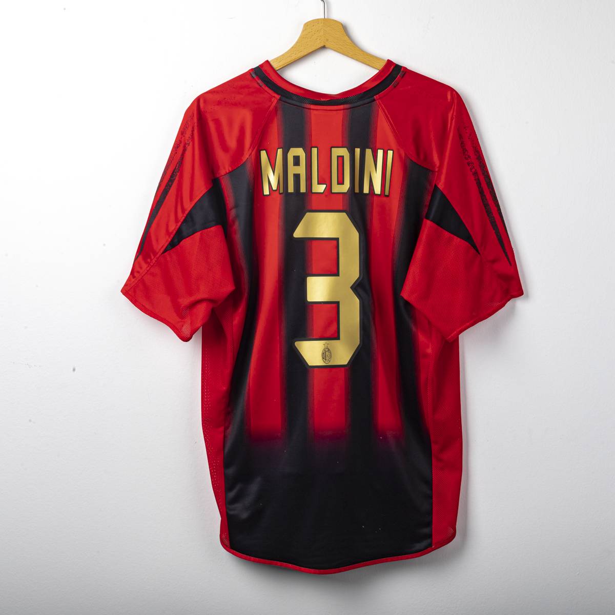 Maglia Home Milan Adidas Opel Maldini 3 2004/2005