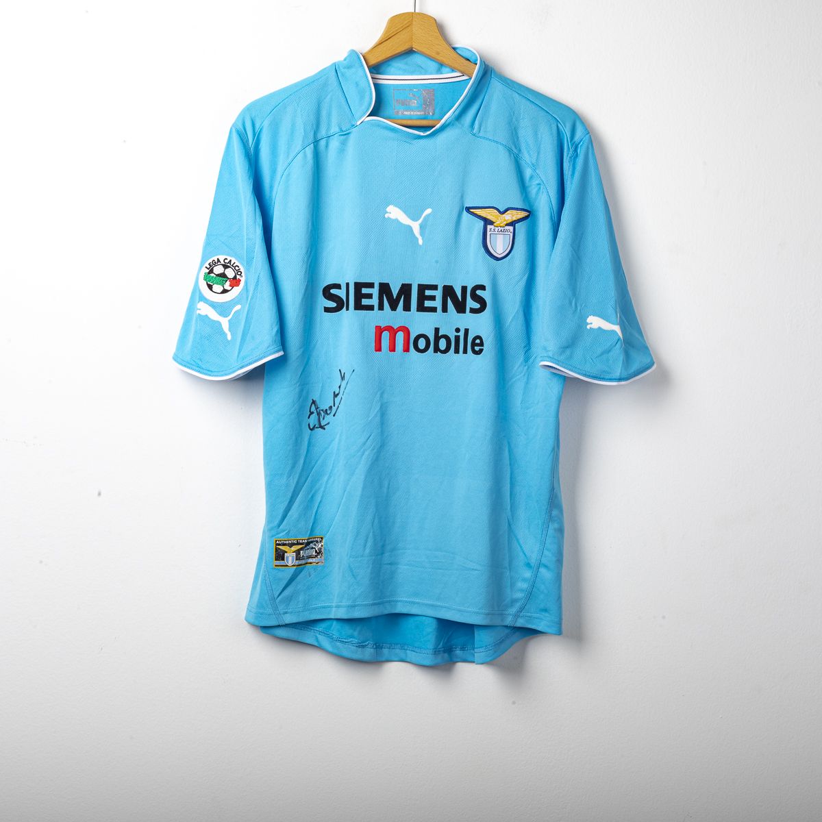 Maglia home lazio puma Corradi 8 2002/2003