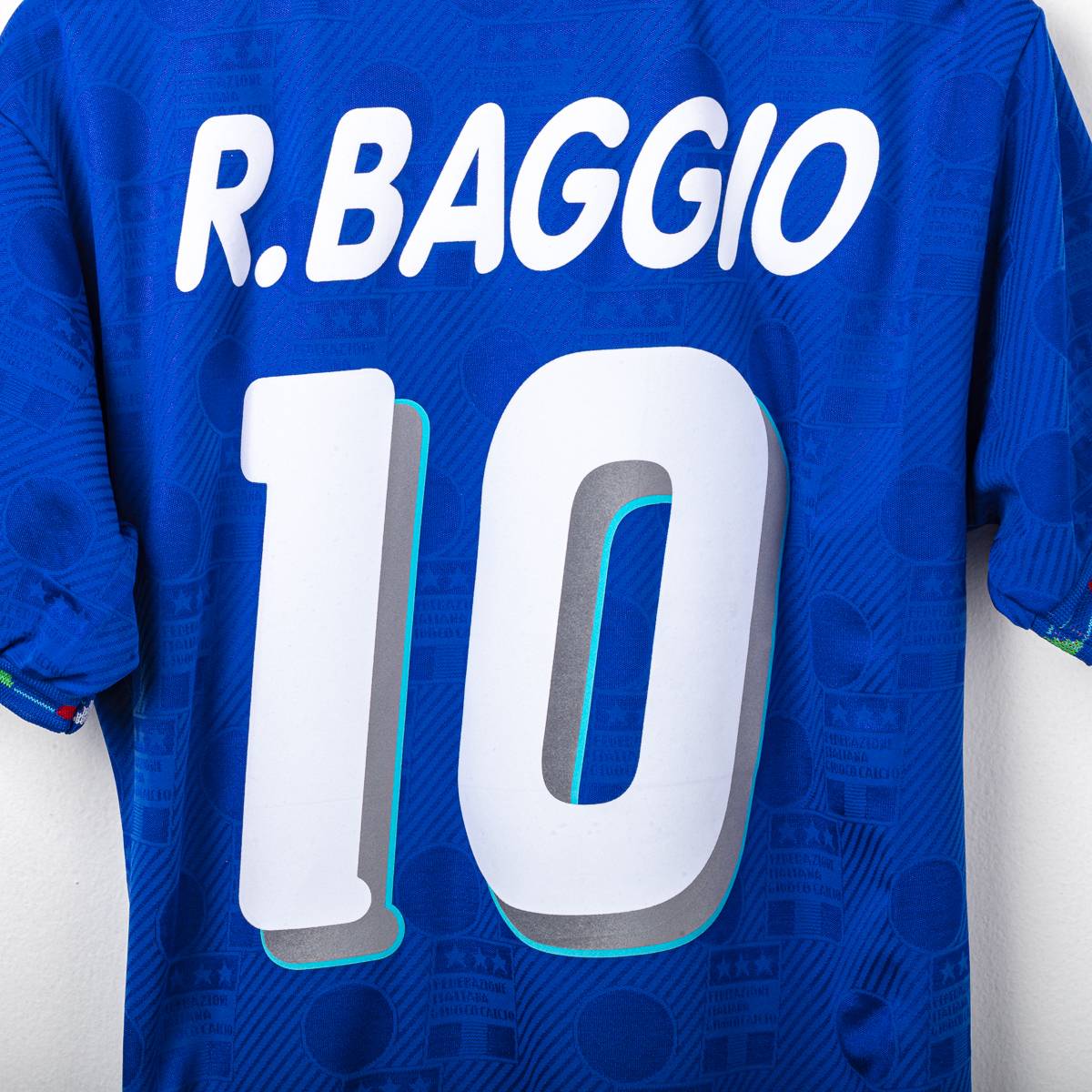 Maglia Home Italia Diadora R.Baggio 10 Mondiale 1994