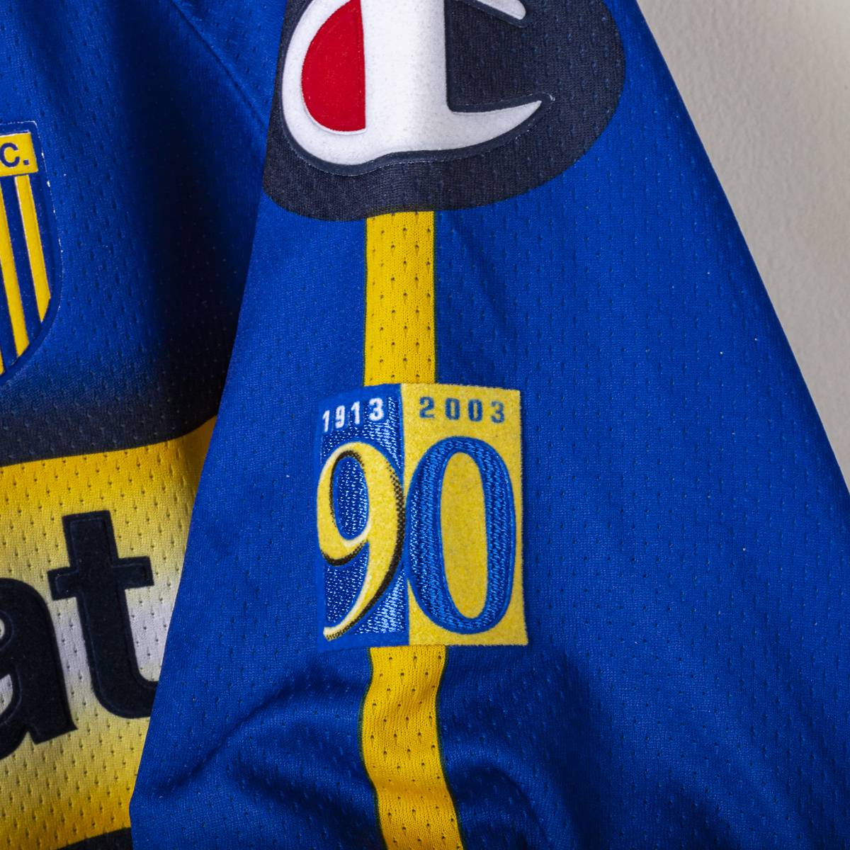 Maglia Home Parma Champion Adriano n9 2003/2004